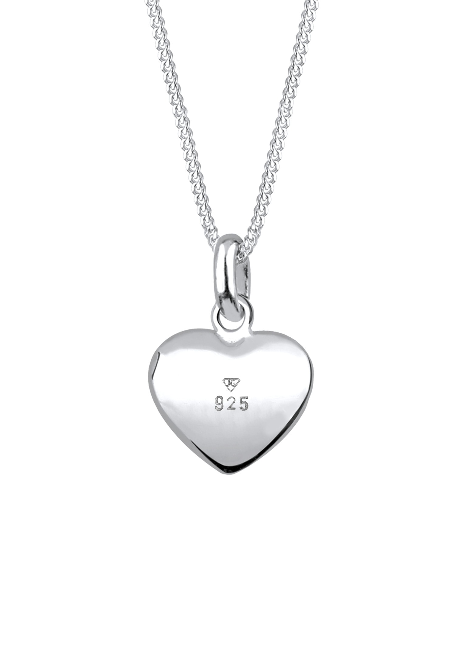 Elli Kette mit Anhänger »Halskette Herz Filigran Klassisch 925 Silber«