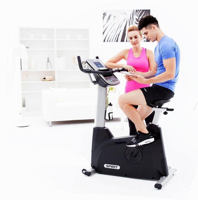 Spirit Fitness Ergometer »XBU 55«, Schwungmasse ca. 22 kg, 20 Widerstandsstufen