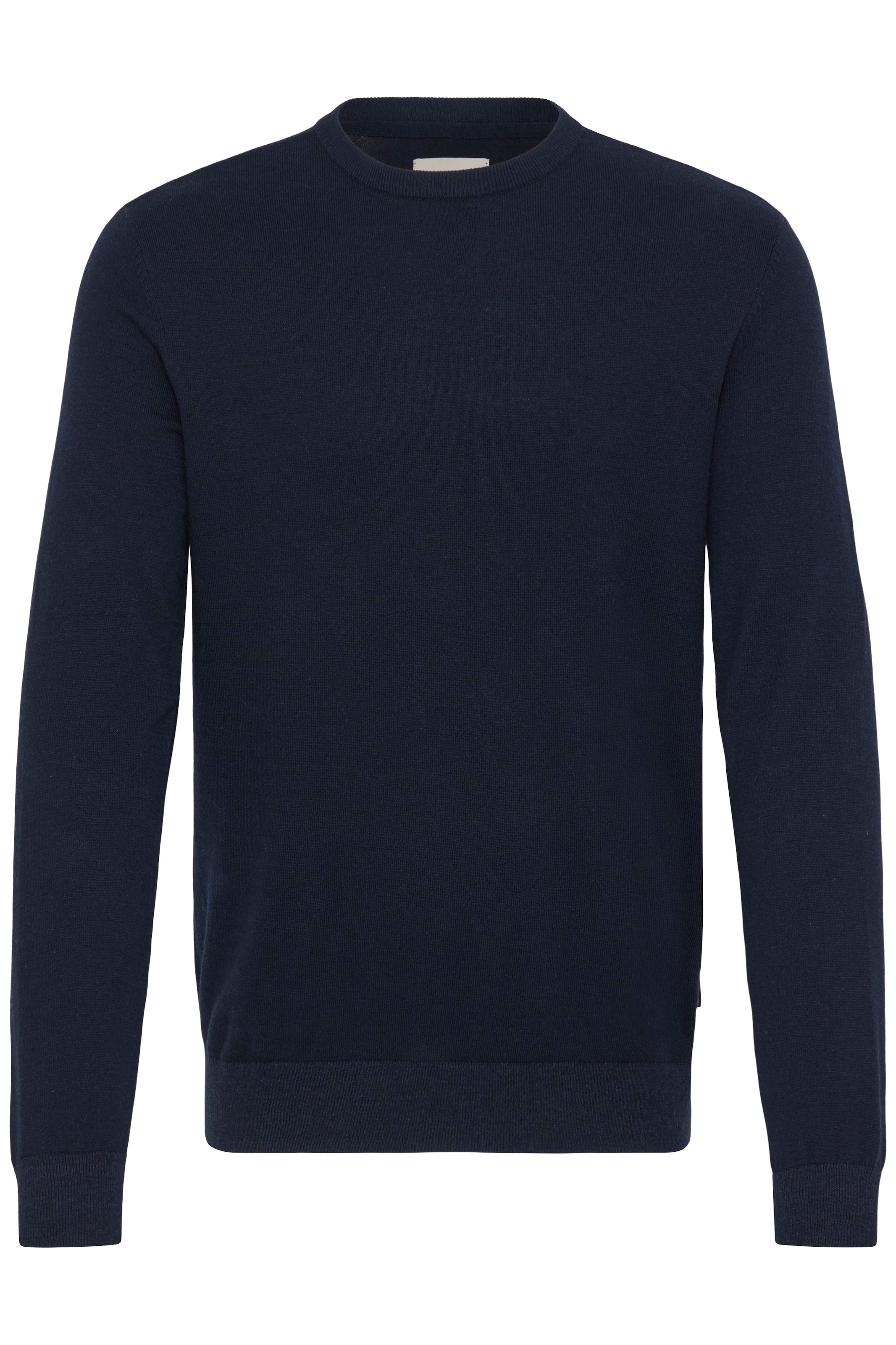 Blend Rundhalspullover »BHBAGGE CREW KNIT« Baumwollmischung, regular fit