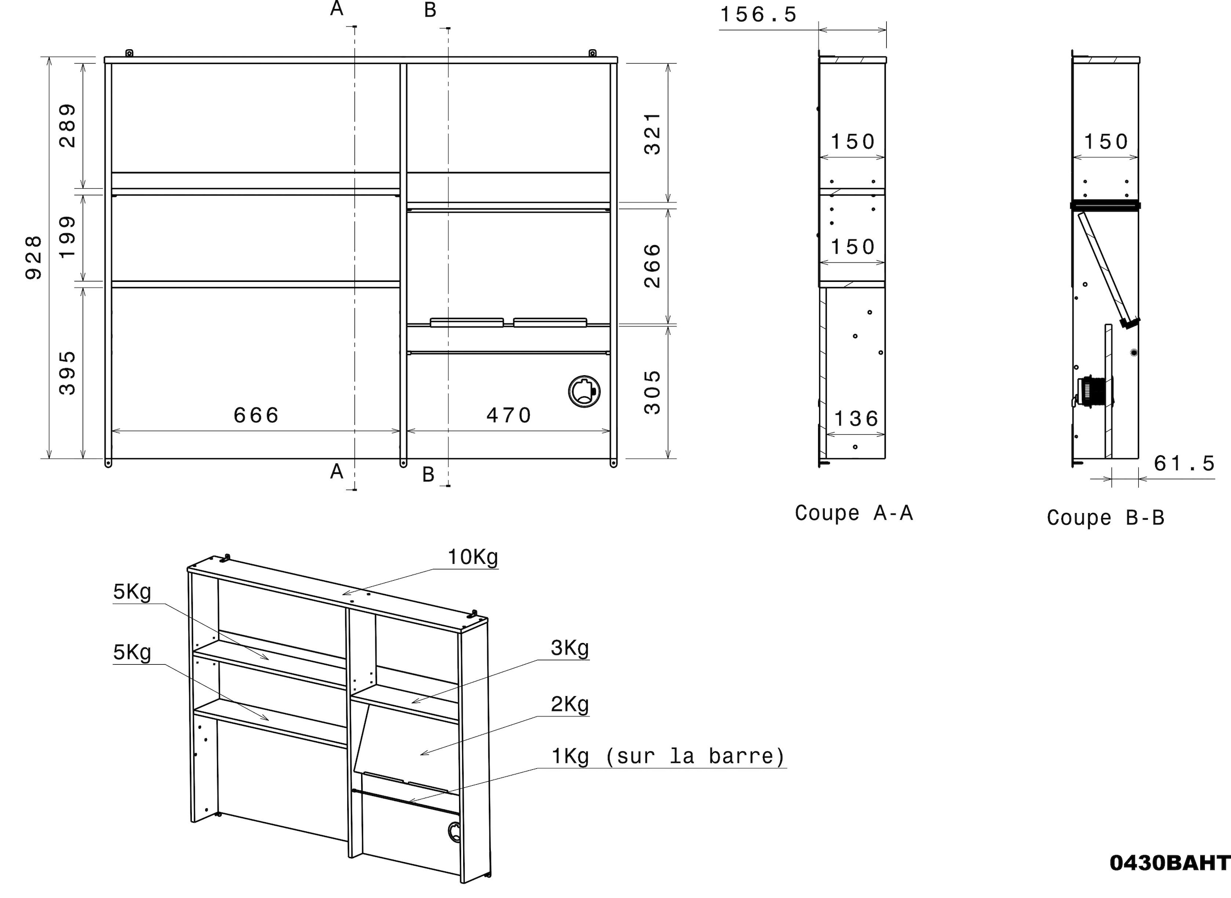 Parisot Schrank-Set »Moove 2«, (3 St.)