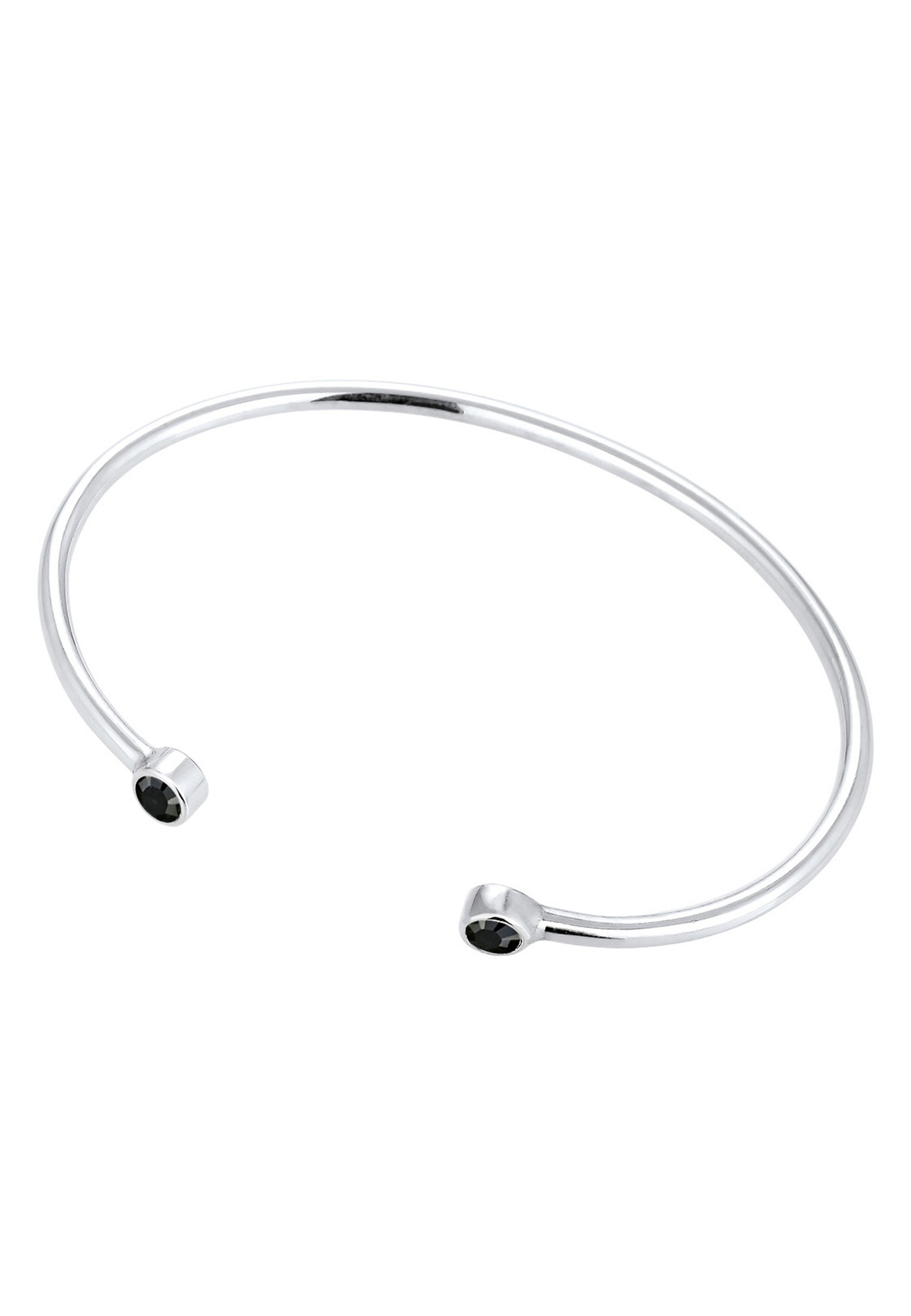 Elli Armreif »Armband Armreif Trend Kristalle 925 Silber«