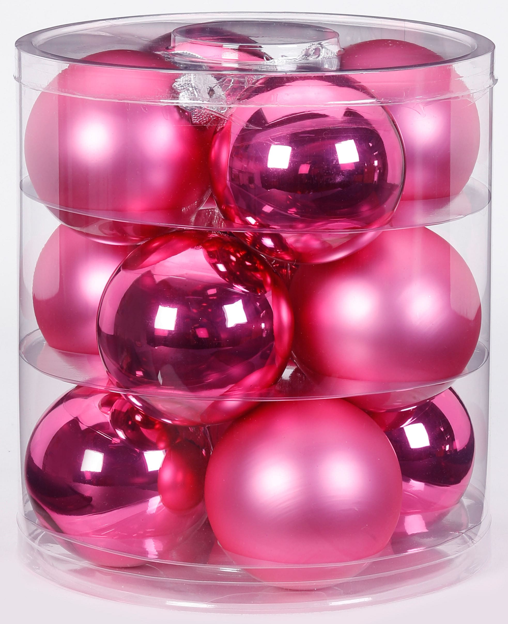 und 6 bei 8 Glas«, ÃƒËœ Christbaumschmuck, St.), Weihnachtsdeko, kaufen Inge ÃƒËœ MAGIC Pink, Weihnachtsbaumkugel hochwertiger (Set, 32 Christbaumkugeln »Jelly cm OTTO cm by Echtglas-Weihnachtsschmuck,