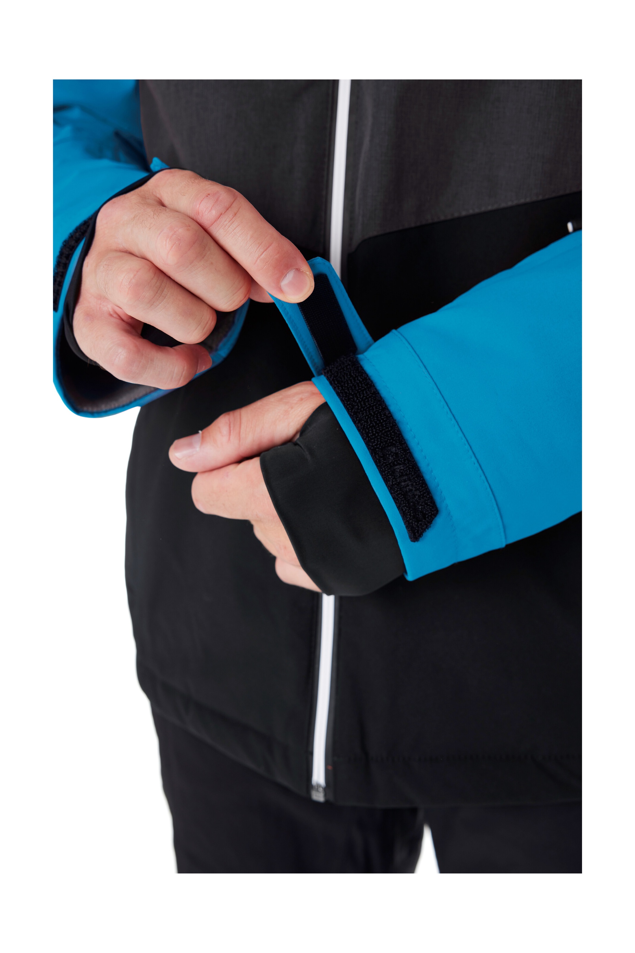 Killtec Skijacke »KSW 45 MN SKI JCKT« Trendige, wasserdichte Skijacke mit abnehmbarer Kapuze und Schneefang