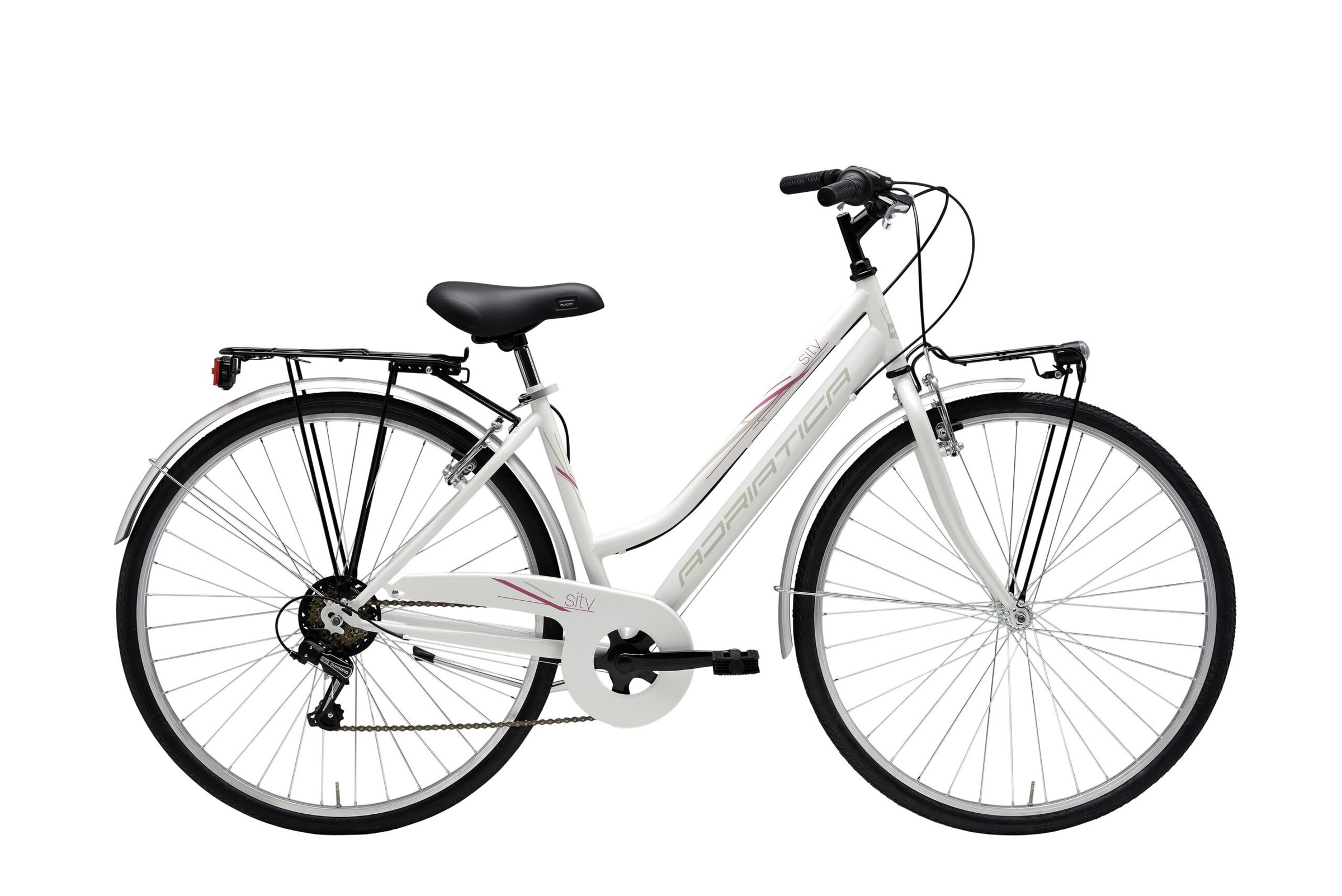 Cityrad »Cityfahrrad 28 Zoll MOVIE Lady, white«