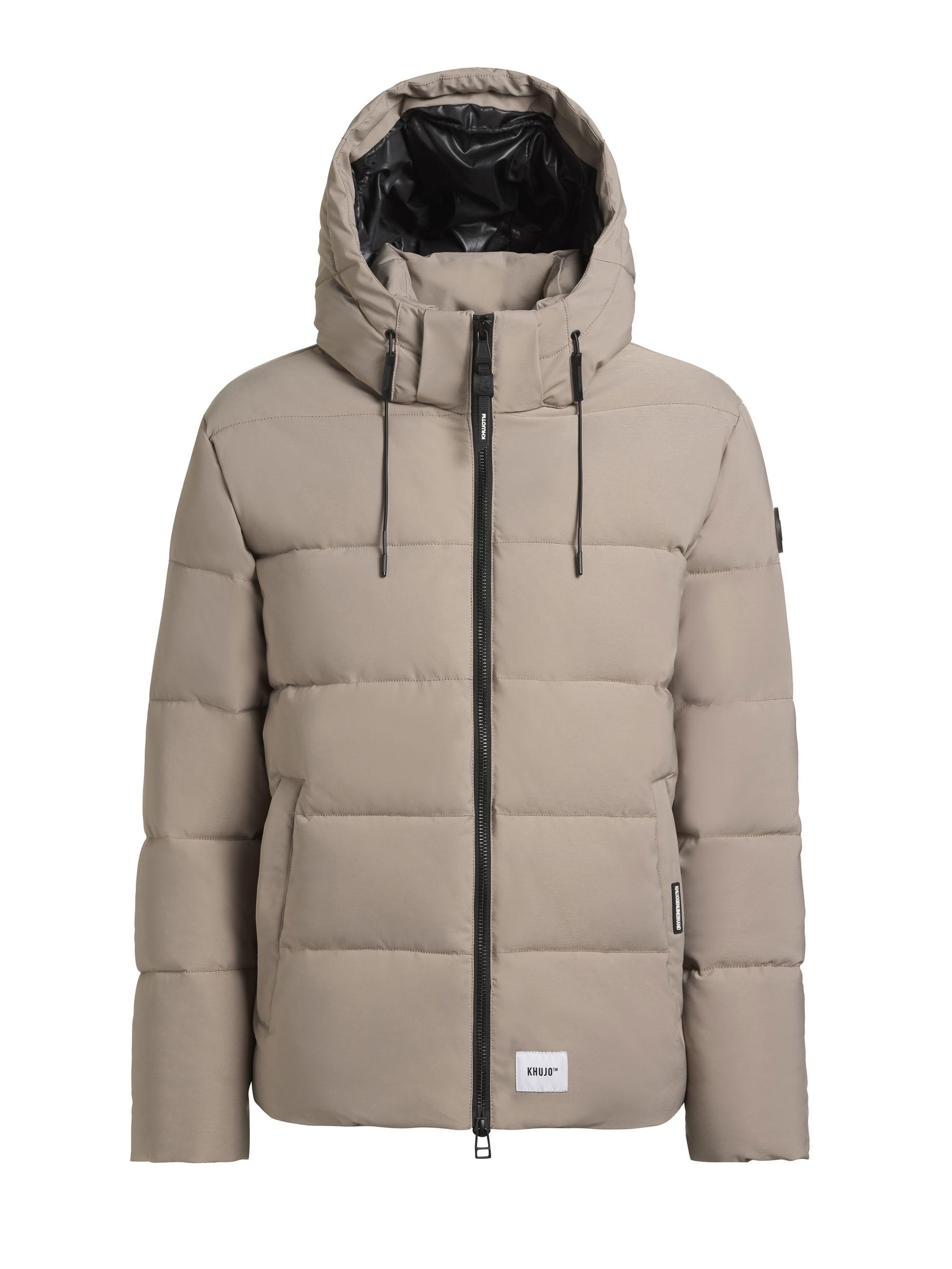 Wintermantel »Steppjacke Loga2-YM«, Steppjacke mit abnehmbarer Kapuze und Rucksackträgern