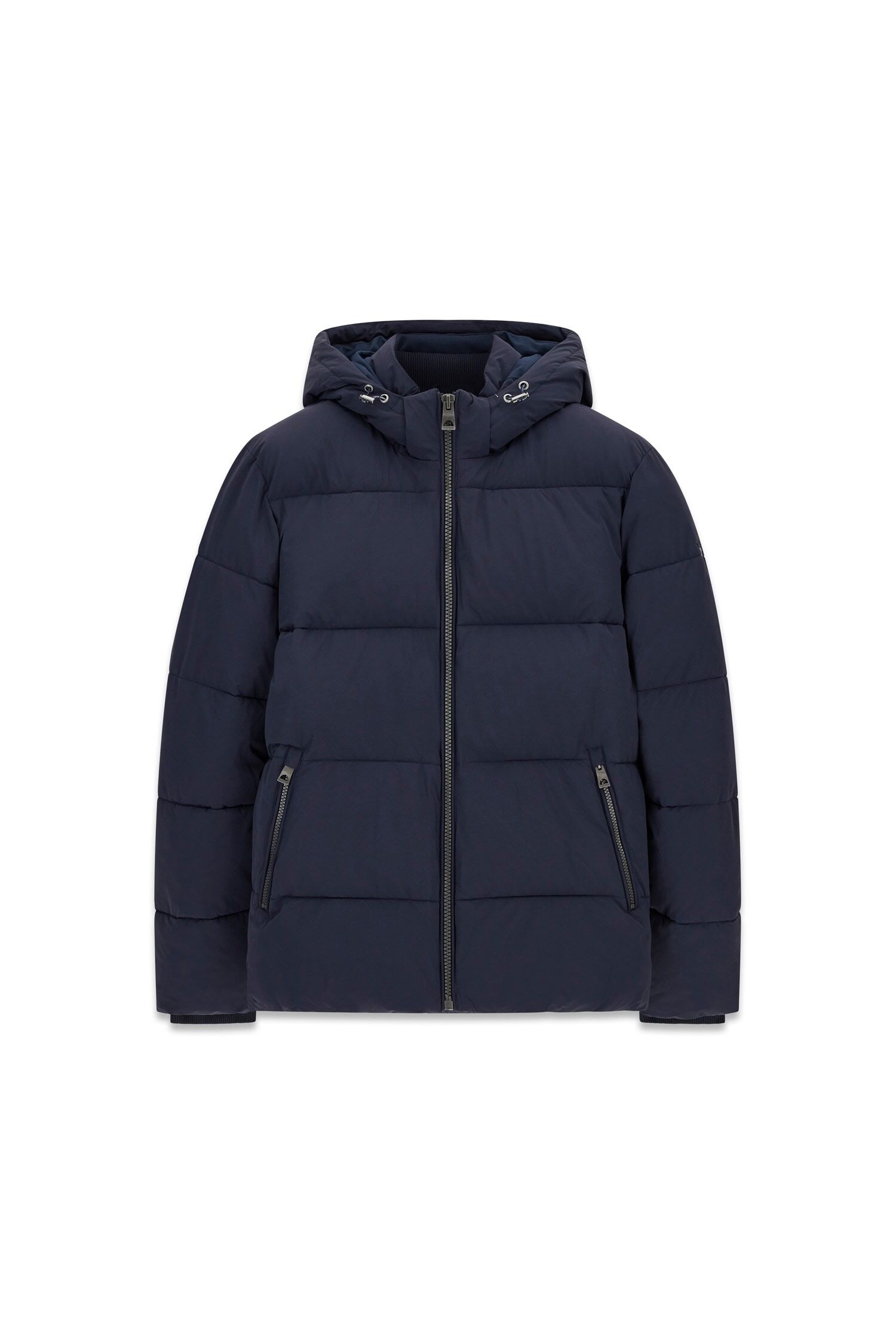 Guess Steppjacke mit Kapuze verstellbare Kapuze, Regular Fit, Reißverschlusstaschen