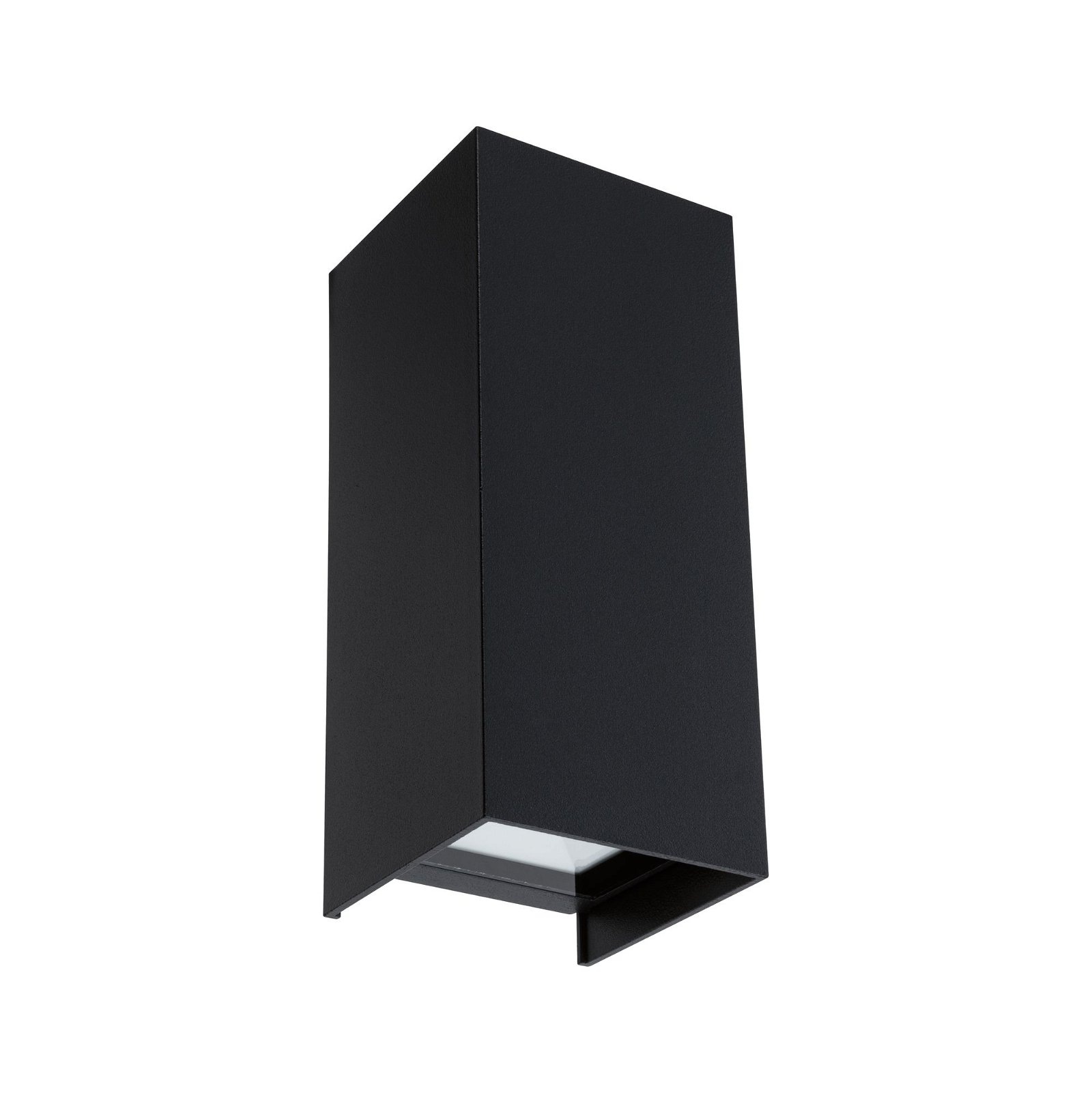 Paulmann LED Außen-Wandleuchte »Flame eckig 65x70mm 3000K 2x2,8W 2x290lm 230V Anthrazit Aluminium«, 2 flammig, IP44