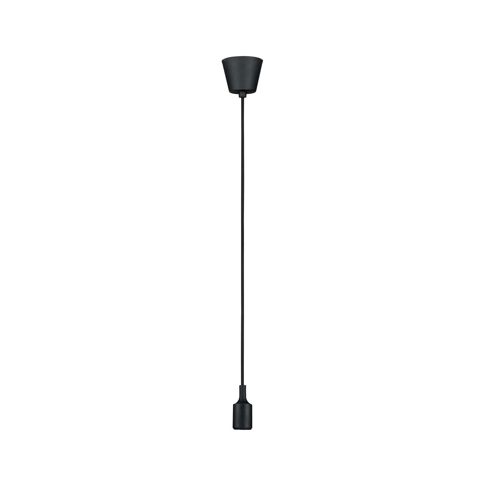 Paulmann Pendelleuchte »Ketil IP44 max. 1x20W schwarz 230V Silikon/Kunststoff«, 1 flammig, Leuchtmittel E27 | ohne Leuchtmittel, E27