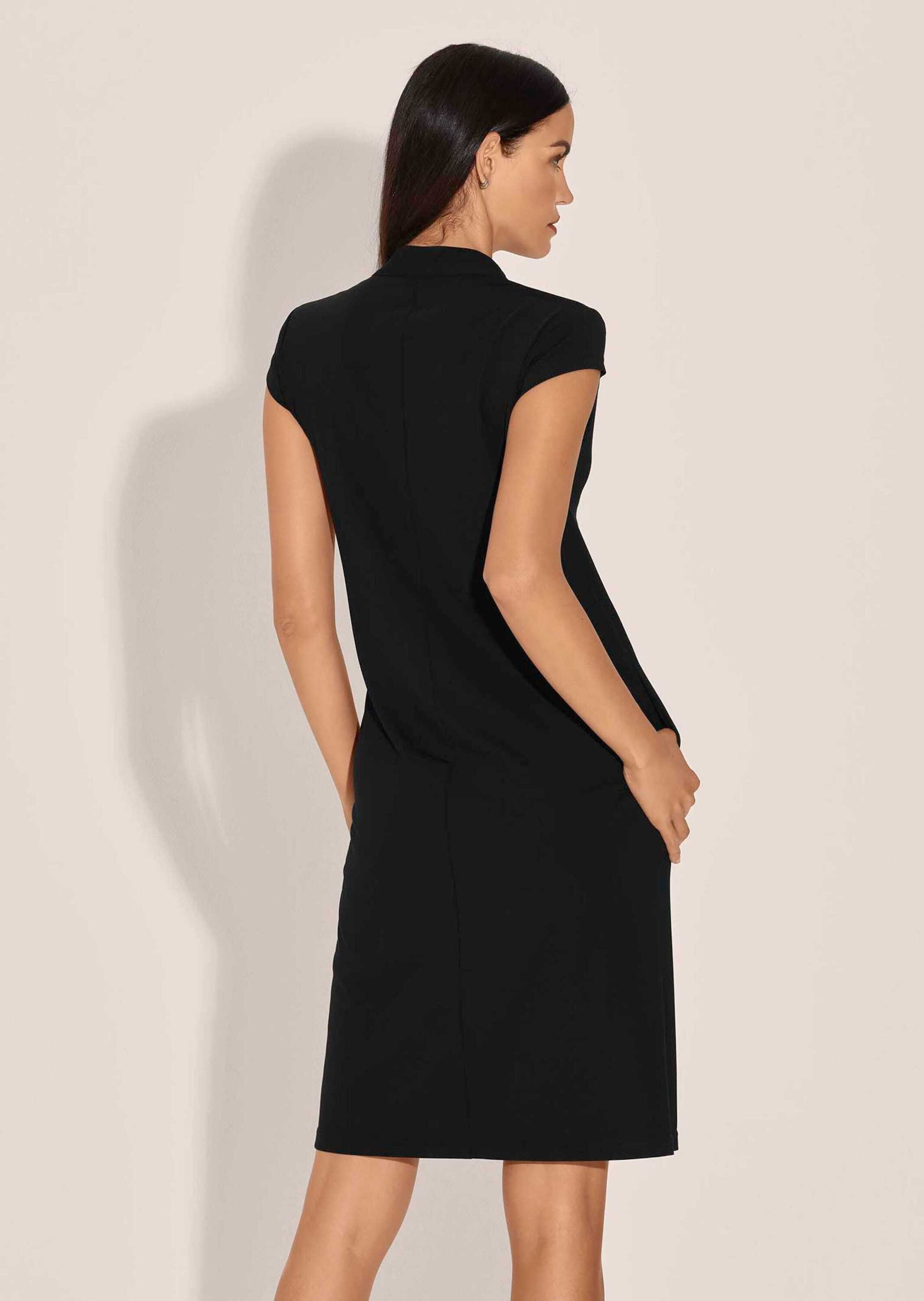 MADELEINE Sommerkleid »Kleid Etui-Kleid mit V-Ausschnitt und kurzen Ärmeln«
