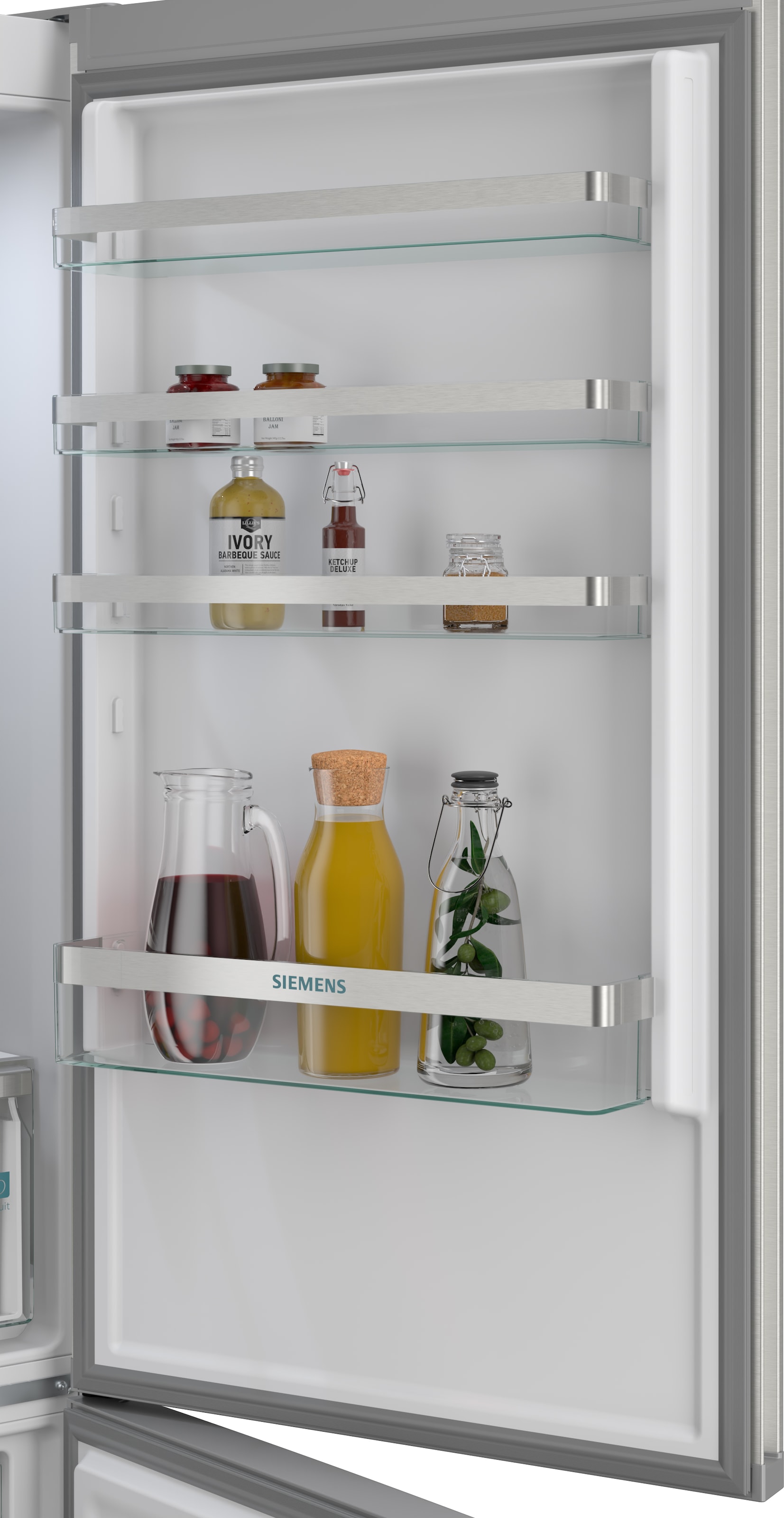 SIEMENS Kühl-/Gefrierkombination iQ300 »KG49NVICG« 203 cm hoch 70 cm breit hyperFresh System für frisches Obst und Gemüse sowie Total noFrost