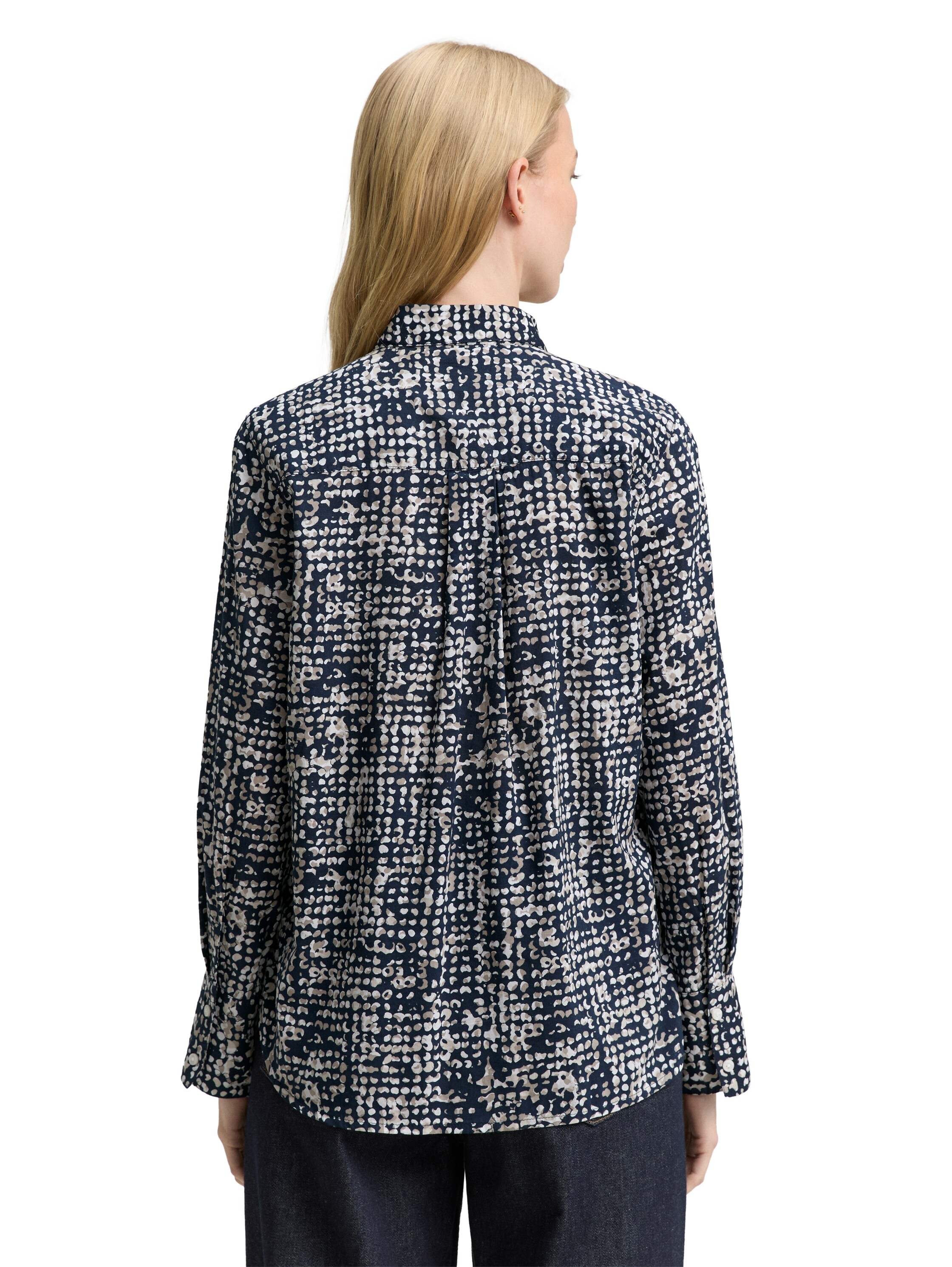 TOM TAILOR Hemdbluse, mit Muster