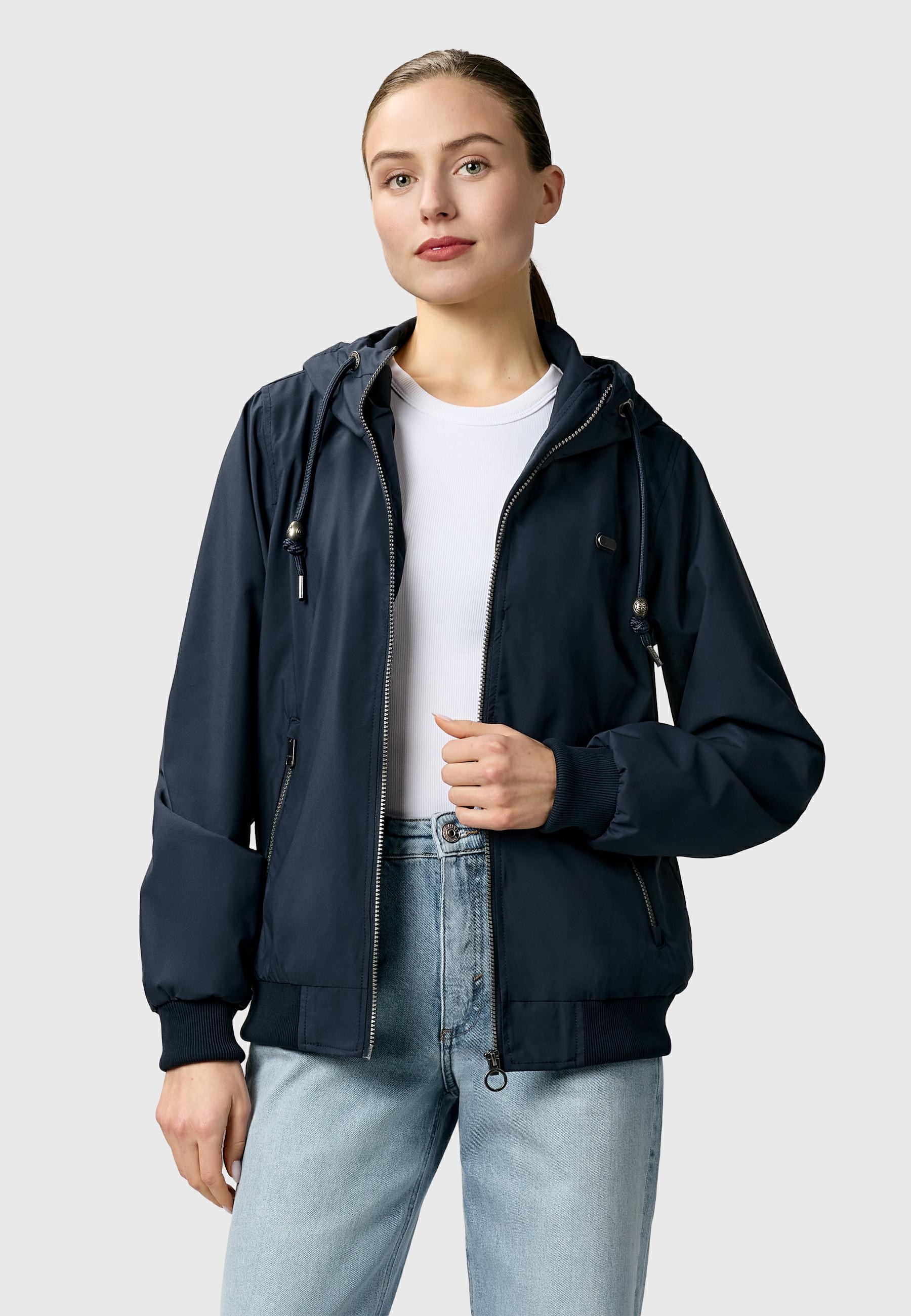 Ragwear Outdoorjacke »Outdoorjacke Nuggeta Summer YOUMODO« mit Kapuze Lässige Übergangsjacke mit Kapuze