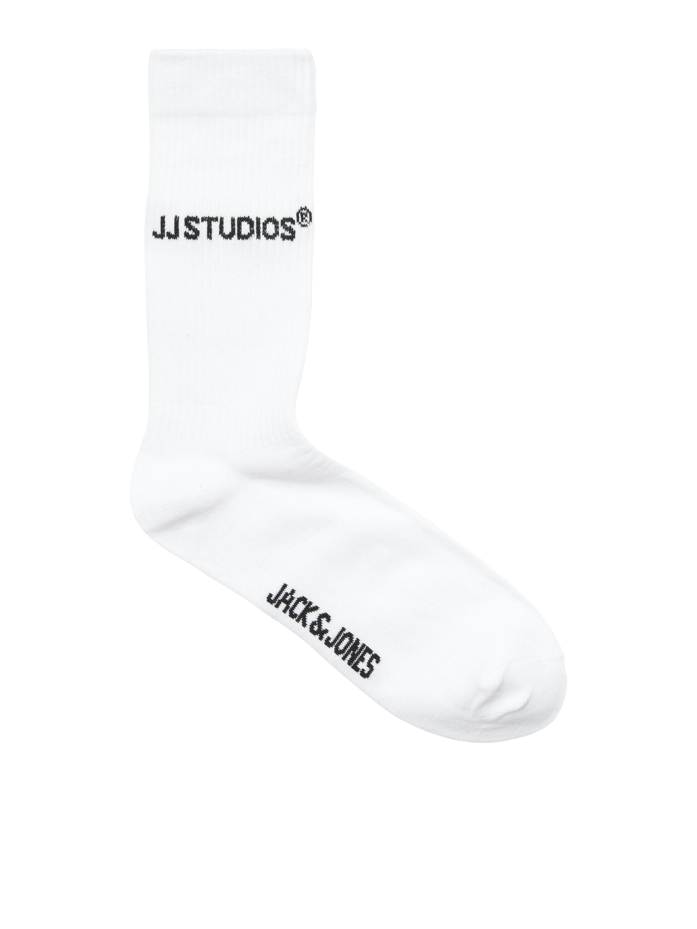 Jack & Jones Freizeitsocken »JACSOHO TENNIS SOCKS 3 PACK NOOS« Packung, 3 Stk. tlg. mit Logostickerei