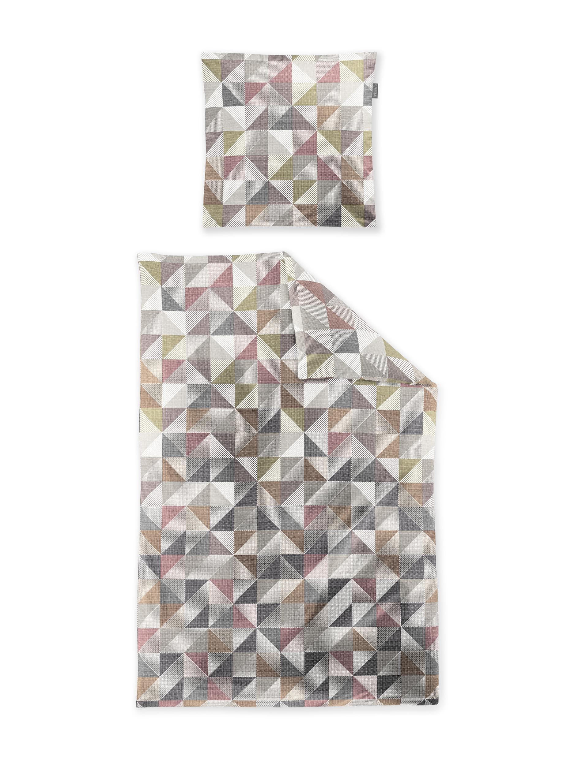 Irisette Bettwäsche »Wave 8509« 2 Stk. anschmiegsam und atmungsaktiv, Ganzjahresqualität