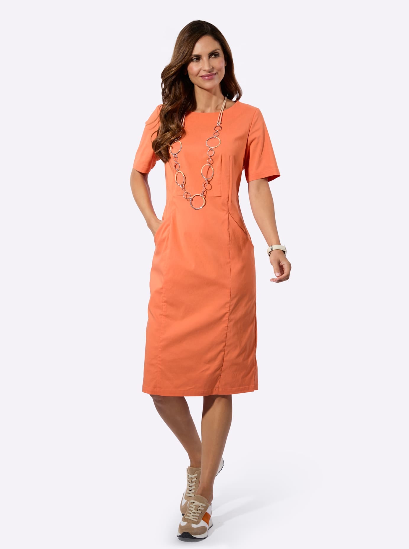 Inspirationen Etuikleid »Bengalin-Kleid« Eingrifftaschen