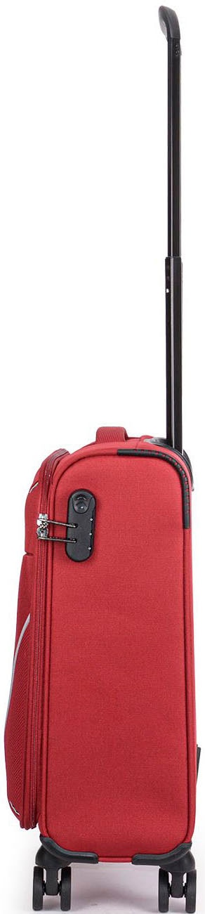 Stratic Weichgepäck-Trolley »Strong S«, 4 Rollen, Handgepäck Reisekoffer Reisegepäck TSA-Schloss