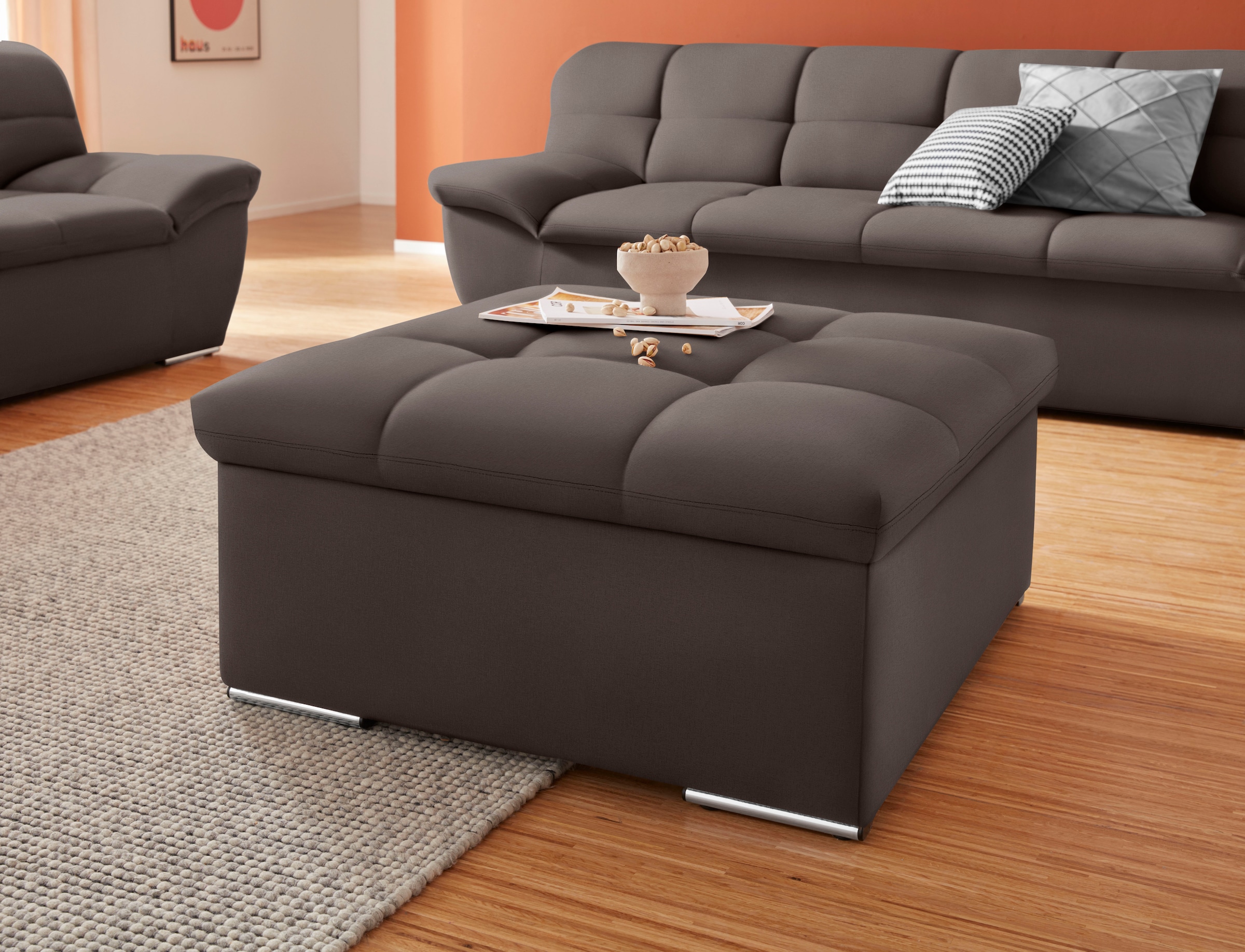 DOMO collection Sitzhocker »Lagoa« in großer Farbauswahl