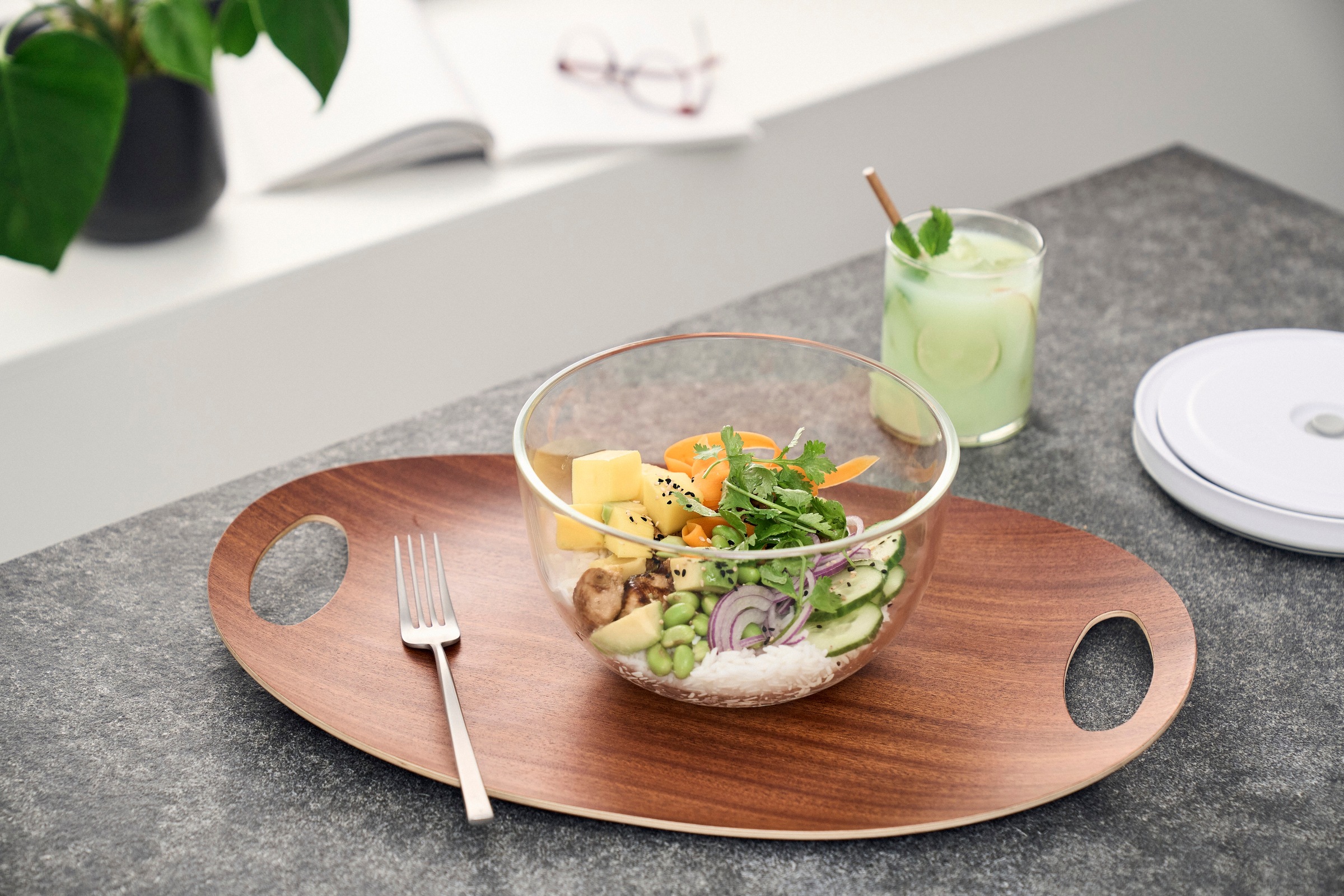 Zwilling Aufbewahrungsschüssel »Fresh & Save BOWLS«, (2 tlg., Schüssel inkl. Deckel), Vakuumschüssel M / 18 cm, Glas