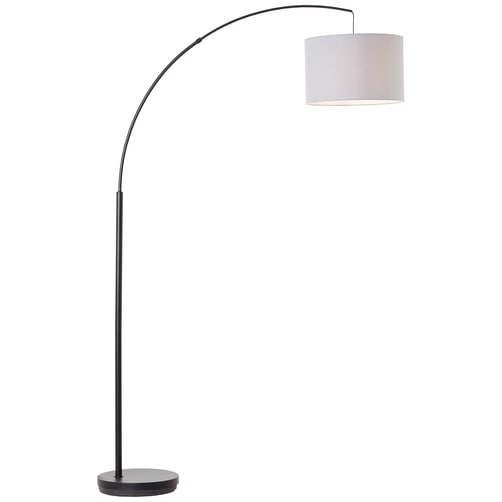 Brilliant Bogenlampe »Aike«, 1 flammig-flammig, Bogenlampe 1,8m schwarz  matt/grau bestellen online bei OTTO