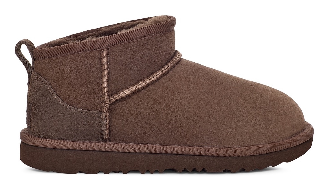 UGG Winterboots »Classic Ultra Mini«, Schlupfstiefel, Winterstiefel, Boots mit Lammfellfutter