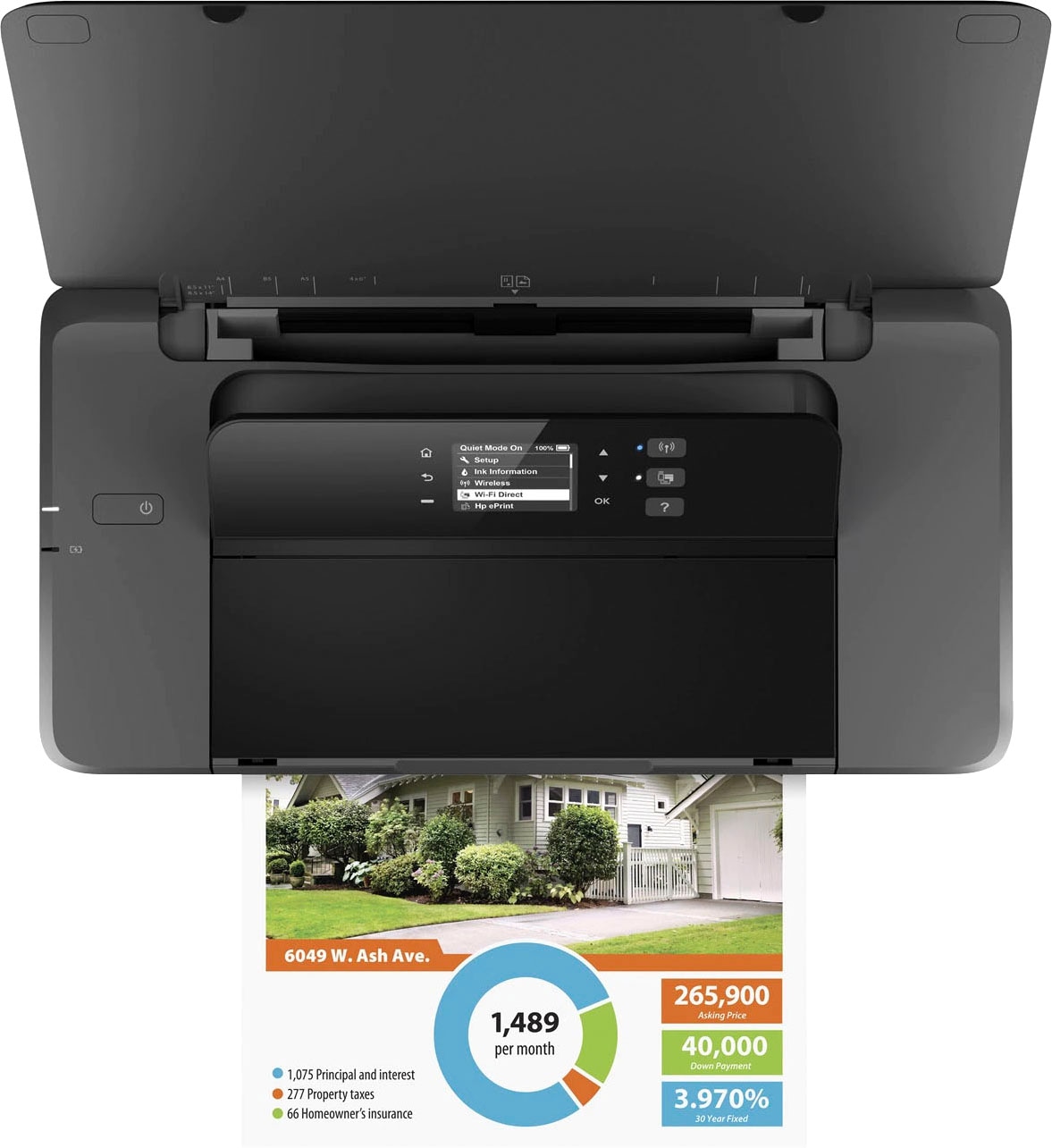 HP mobiler Drucker »OfficeJet 200 Mobildrucker«