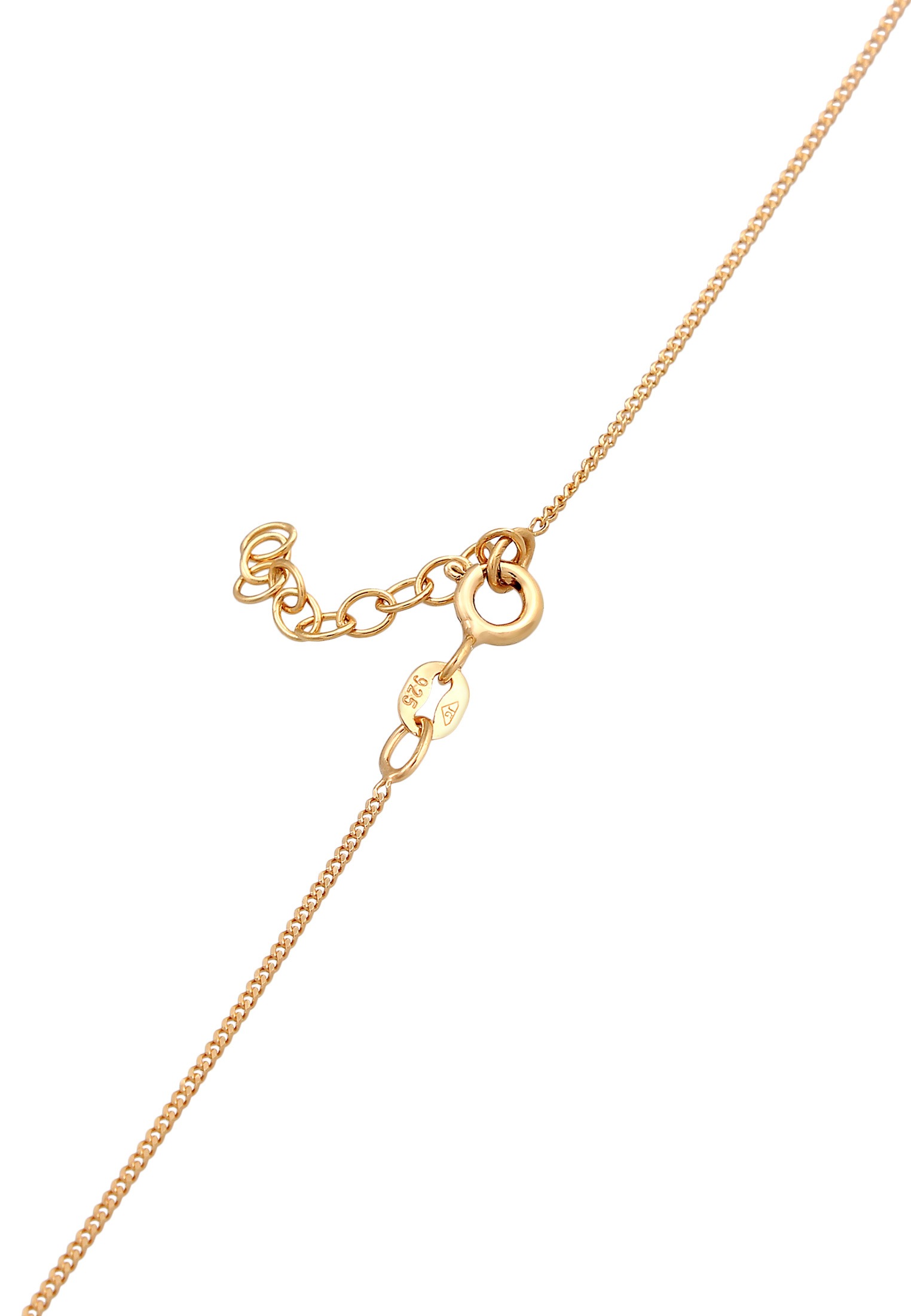 Elli Choker »Halskette Choker Peace Symbol Frieden 925 Silber«