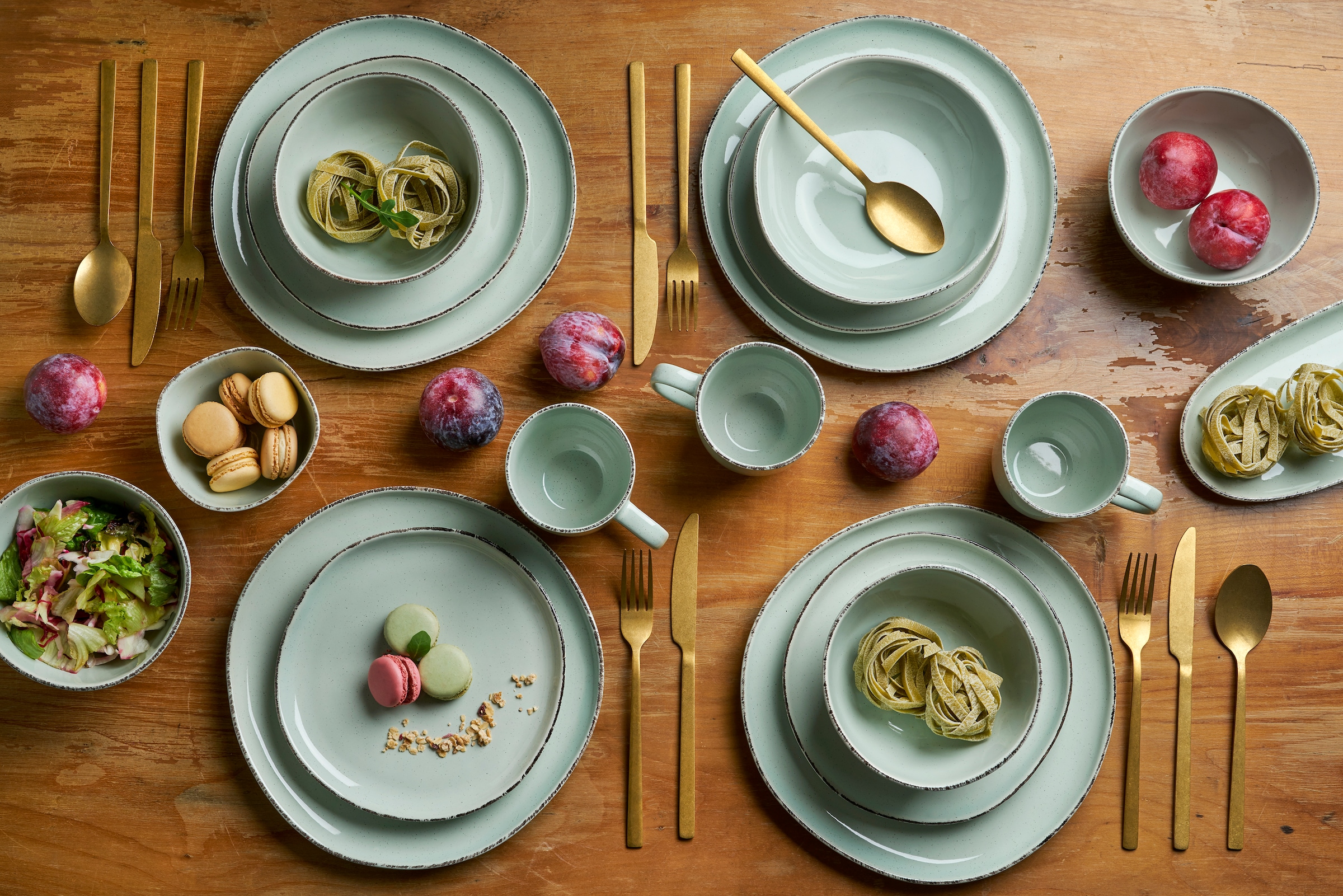 van Well Pastateller »Urban, tiefer Teller 19 cm, 6 Stück« spülmaschinen- und mikrowellengeeignet