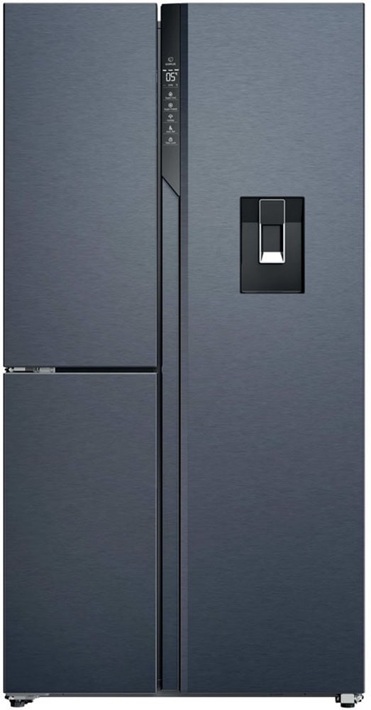 Haier Multi Door SBS 3D »HSPR79F18DWMB« 177,5 cm hoch 90,5 cm breit Humidity Zone: Obst, Gemüse und Salat 2x länger frisch halten