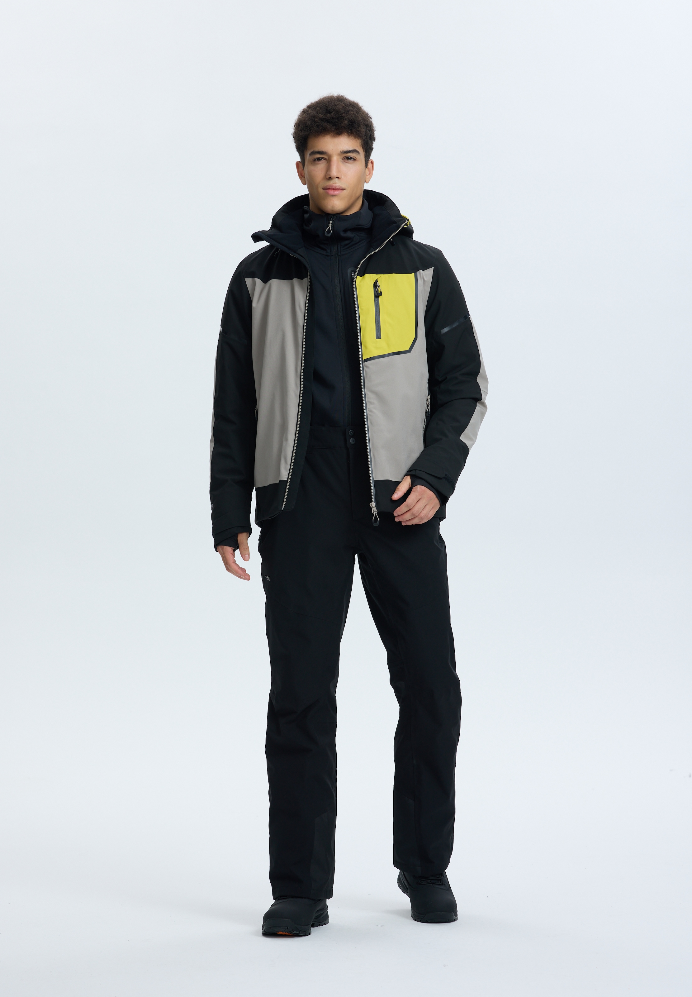 Icepeak Skijacke »ICEPEAK FRISCO« 1 Stk. tlg. wasserdicht, atmungsaktiv, winddicht, sportlicher Stil