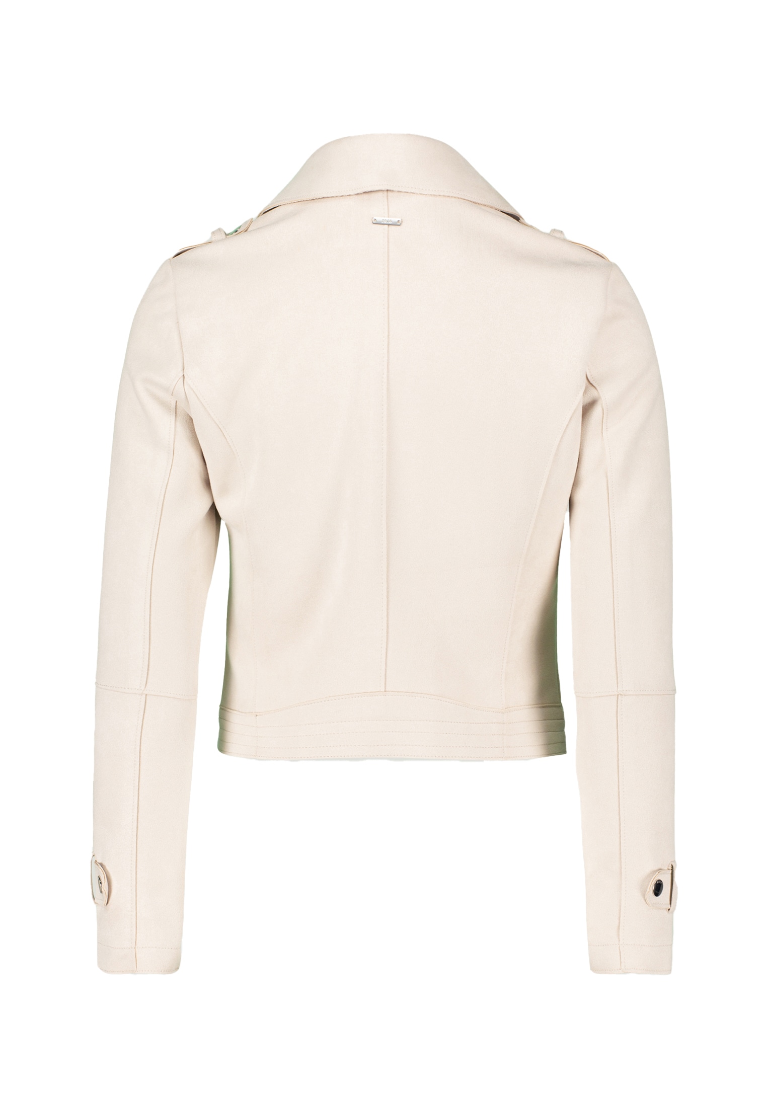Zero Bikerjacke »Bikerjacke in Veloursleder-Optik«