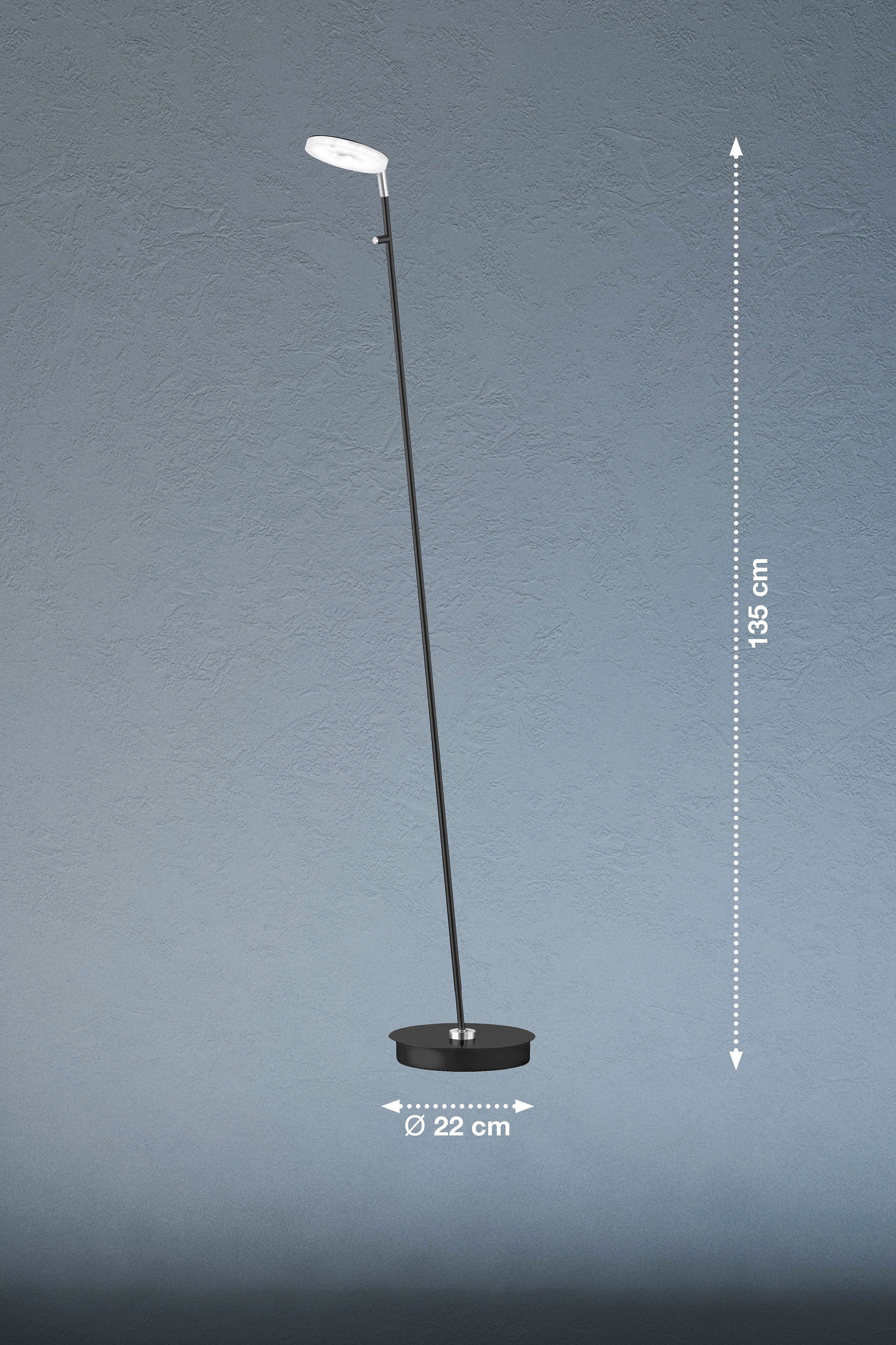 FISCHER & HONSEL LED Stehlampe »Dent«, 1 flammig, Leuchtmittel LED-Modul | LED fest integriert