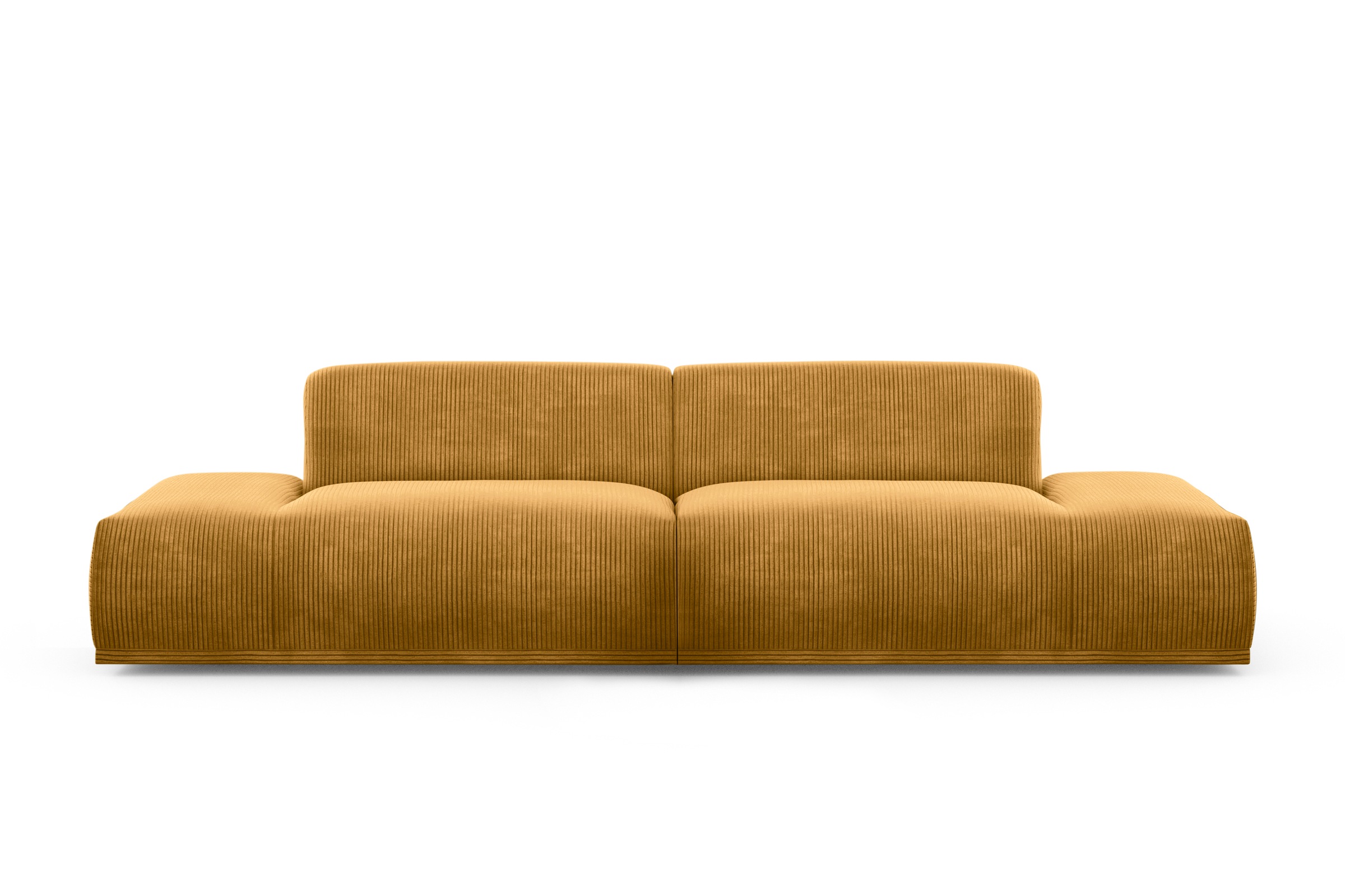 TRENDMANUFAKTUR Big-Sofa »Braga, toller Sitzkomfort, Designsofa«, in moderner Optik, mit hochwertigem Kaltschaum