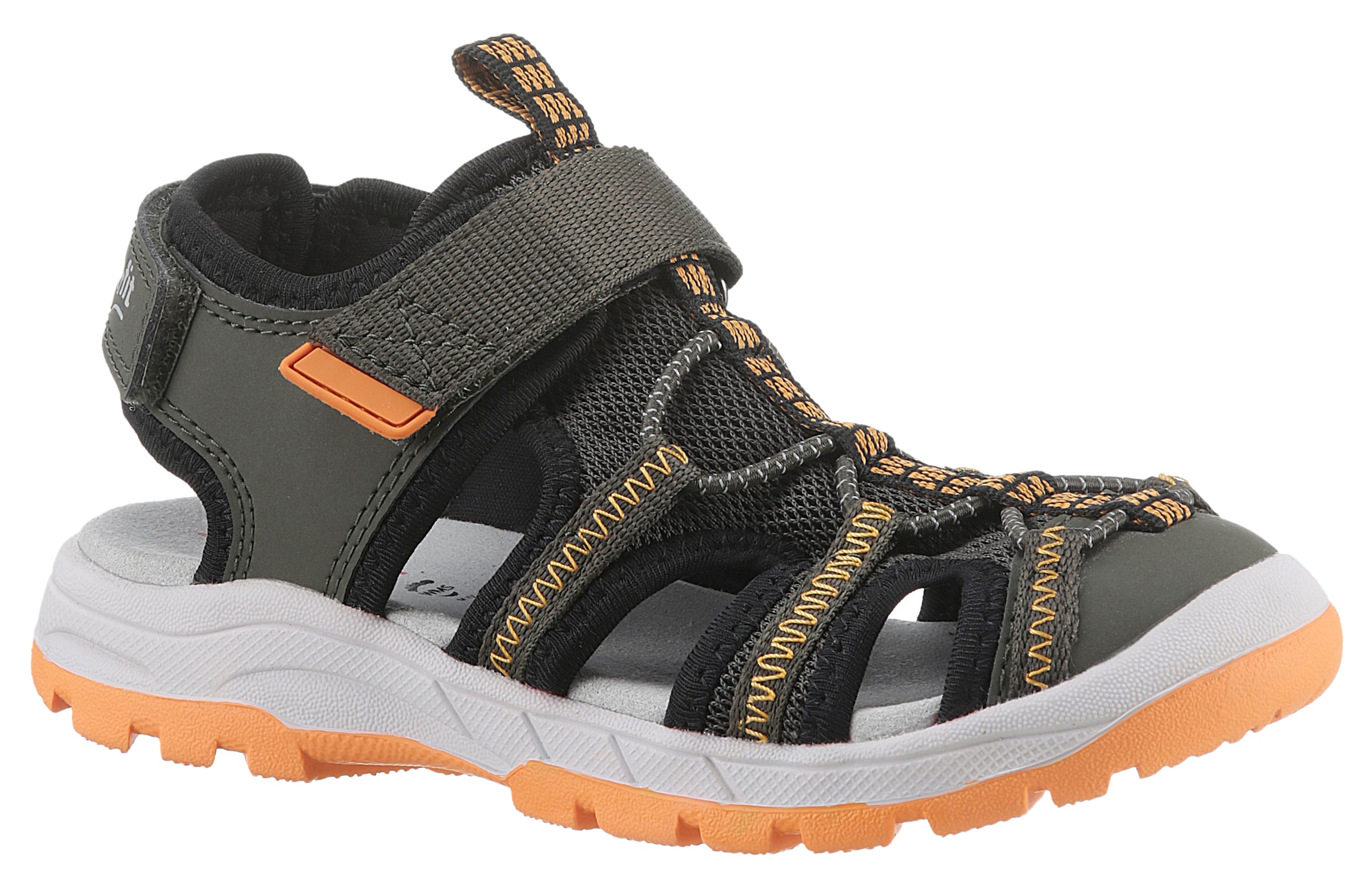 Superfit Sandale »TORNADO LIGHT WMS: Mittel«, Sommerschuh, Klettschuh, Sandalette, mit geschütztem Zehenbereich