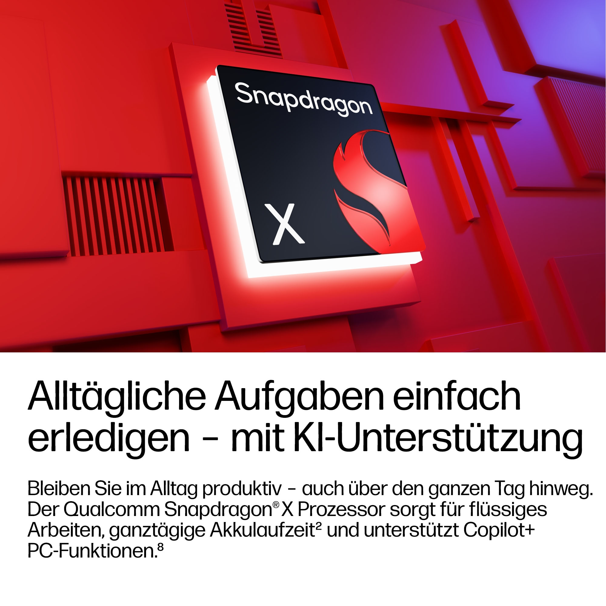 HP Notebook »OmniBook 3 14-hz0351ngx« 35,6 cm / 14 ″ Snapdragon X Adreno 512 GB SSD