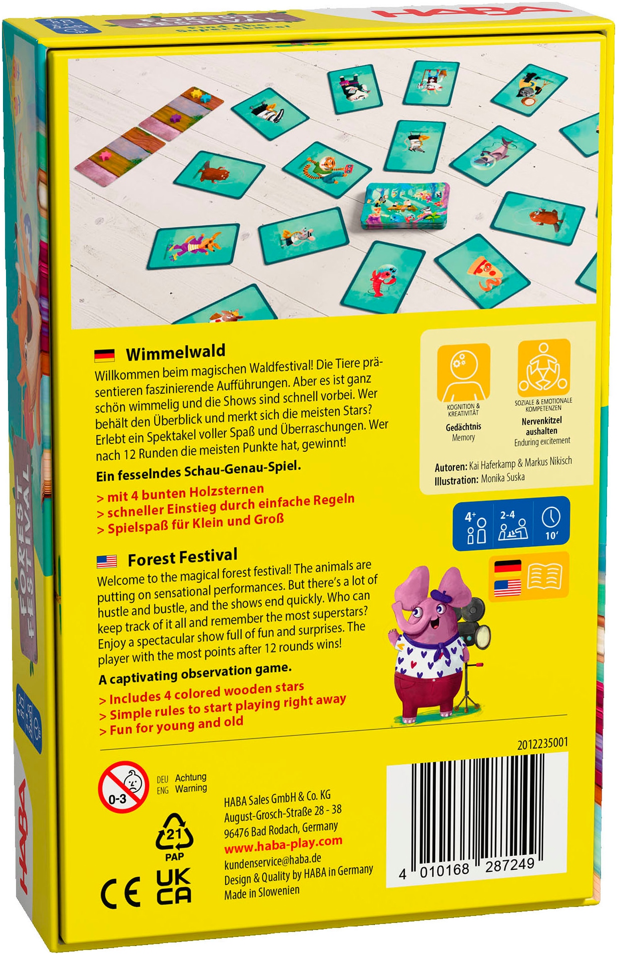 Haba Spiel »Wimmelwald«