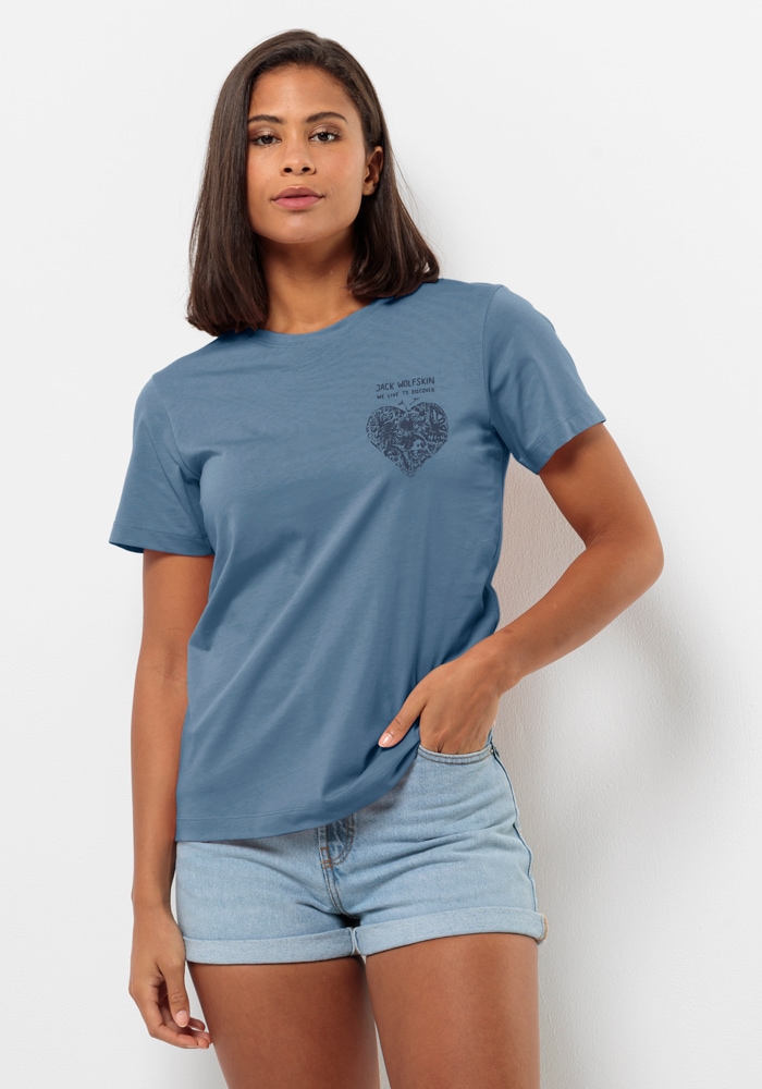 Jack Wolfskin T-Shirt »DISCOVER HEART T W«