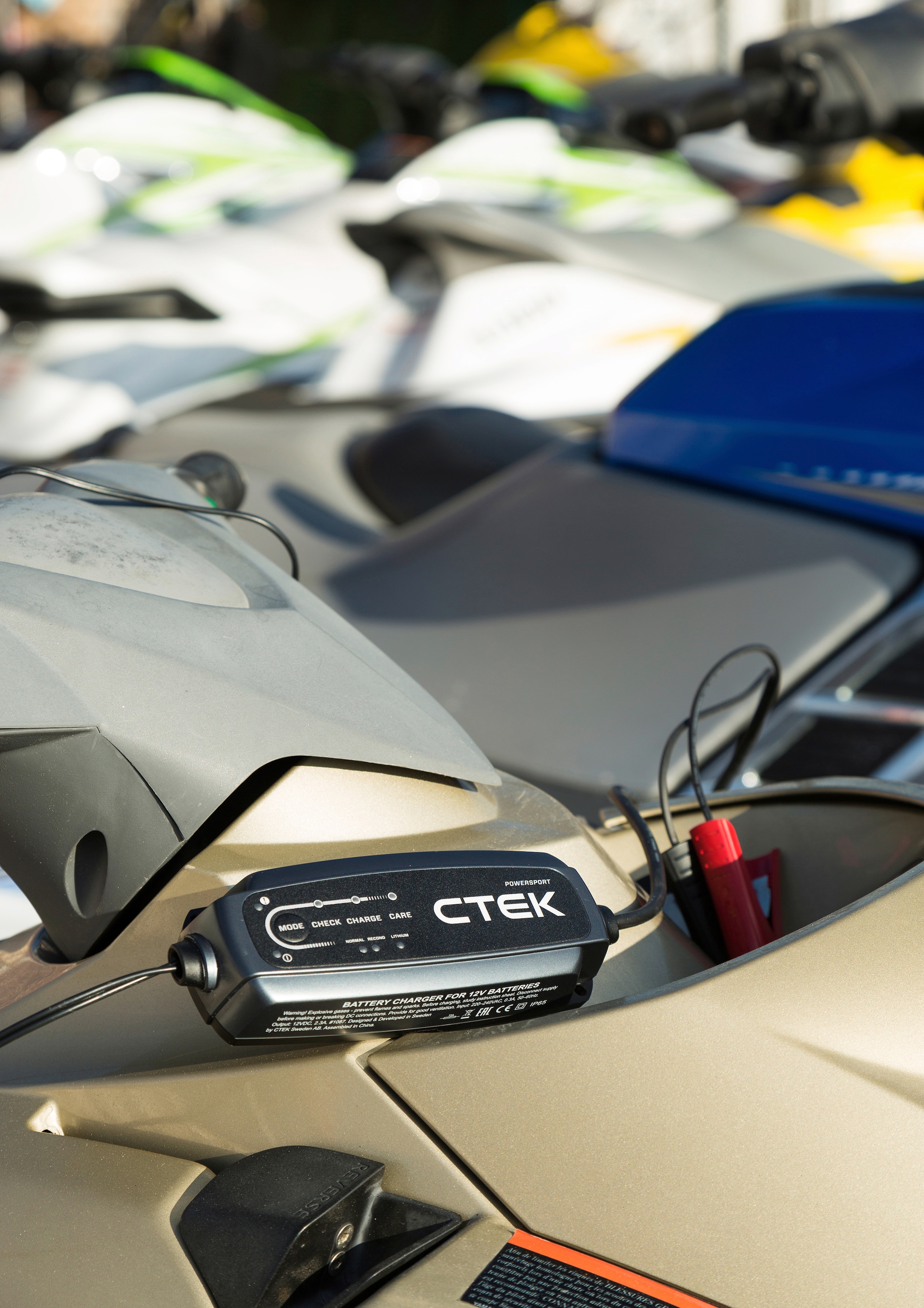 CTEK Batterie-Ladegerät »CT5 Powersport«, für Blei-Säure-Batterien und Lithiumbatterien.