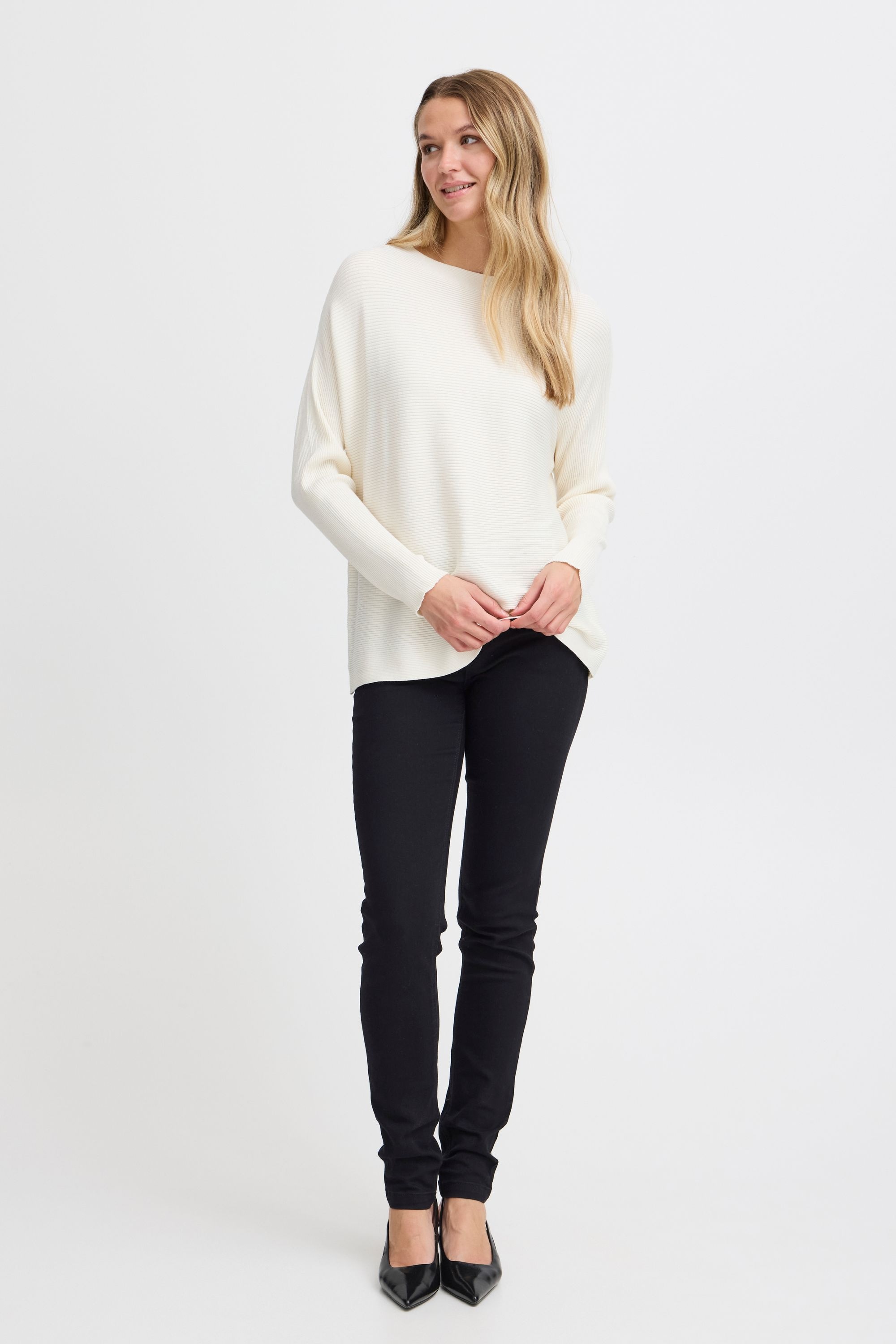 fransa Strickfleece-Pullover »Strickpullover FRLALA PU 1«