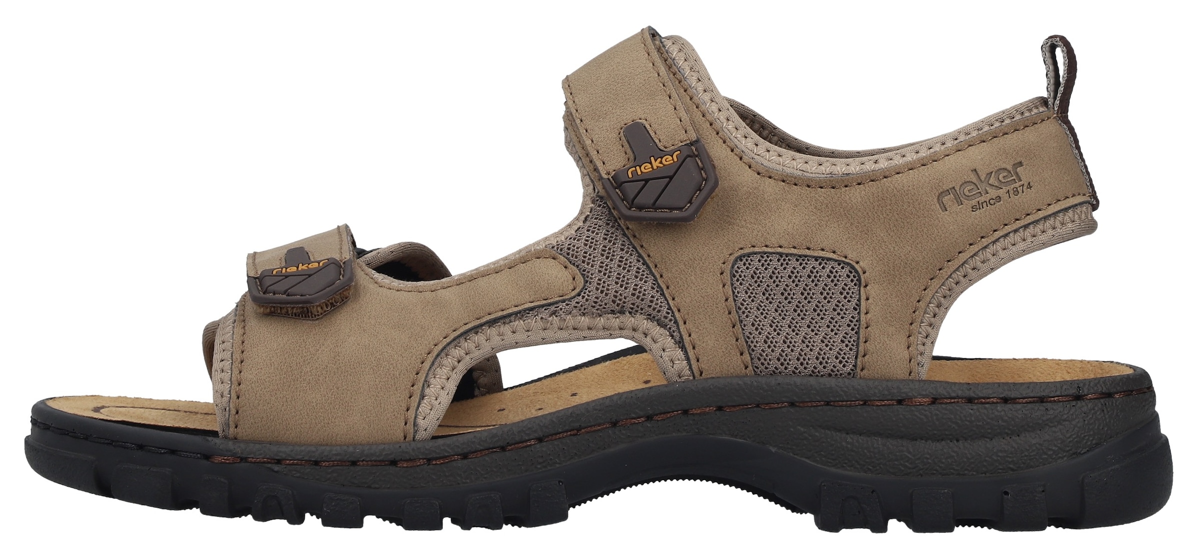 Rieker Sandale  Trekkingsandale, Outdoorsandale, Sommerschuh mit Klettriemchen
