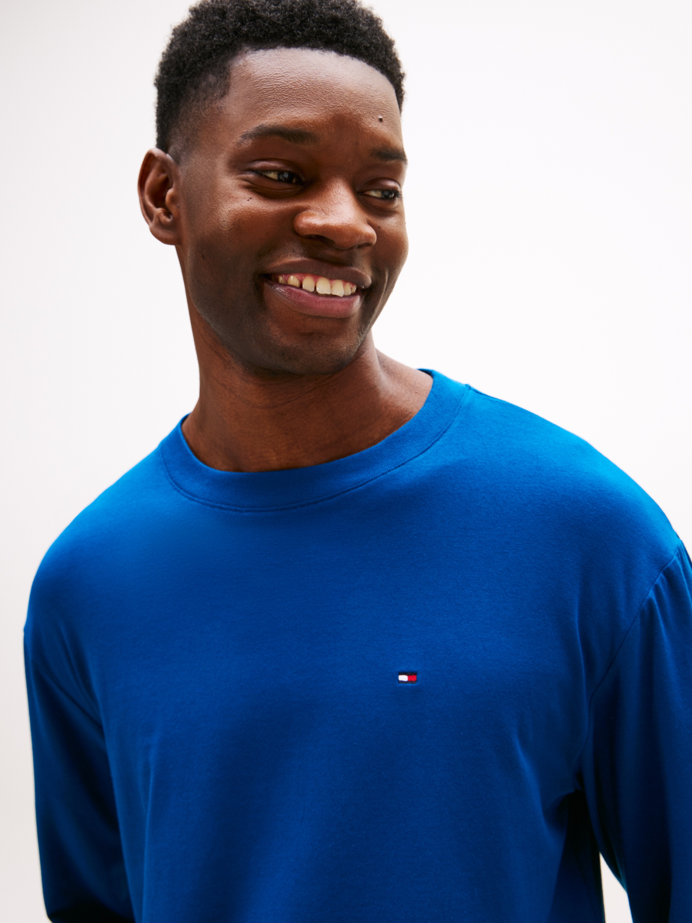 Tommy Hilfiger Underwear Schlafanzug »JERSEY PJAMA SET PRINT« 2 Stk. tlg., mit elastischem Bund, Rundhals, normale Passform