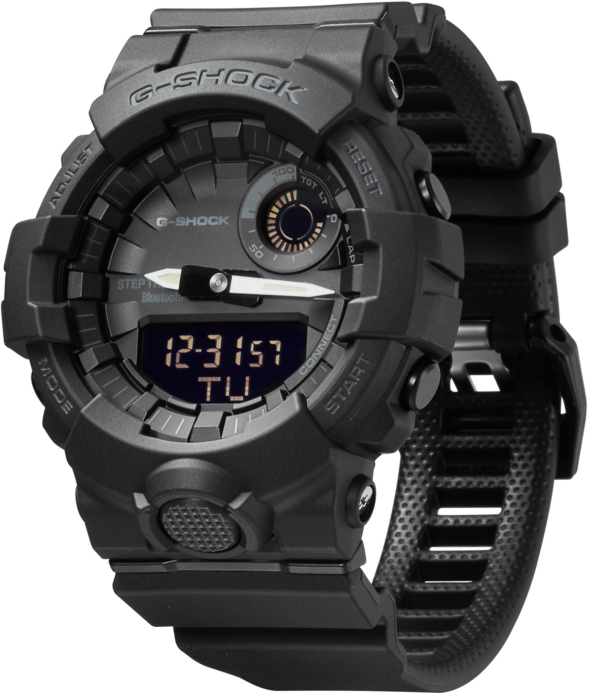 CASIO G-SHOCK Smartwatch »GBA-800-1AER«, Quarzuhr,Armbanduhr Herrenuhr,Schrittzähler,bis 20 bar wasserdicht)