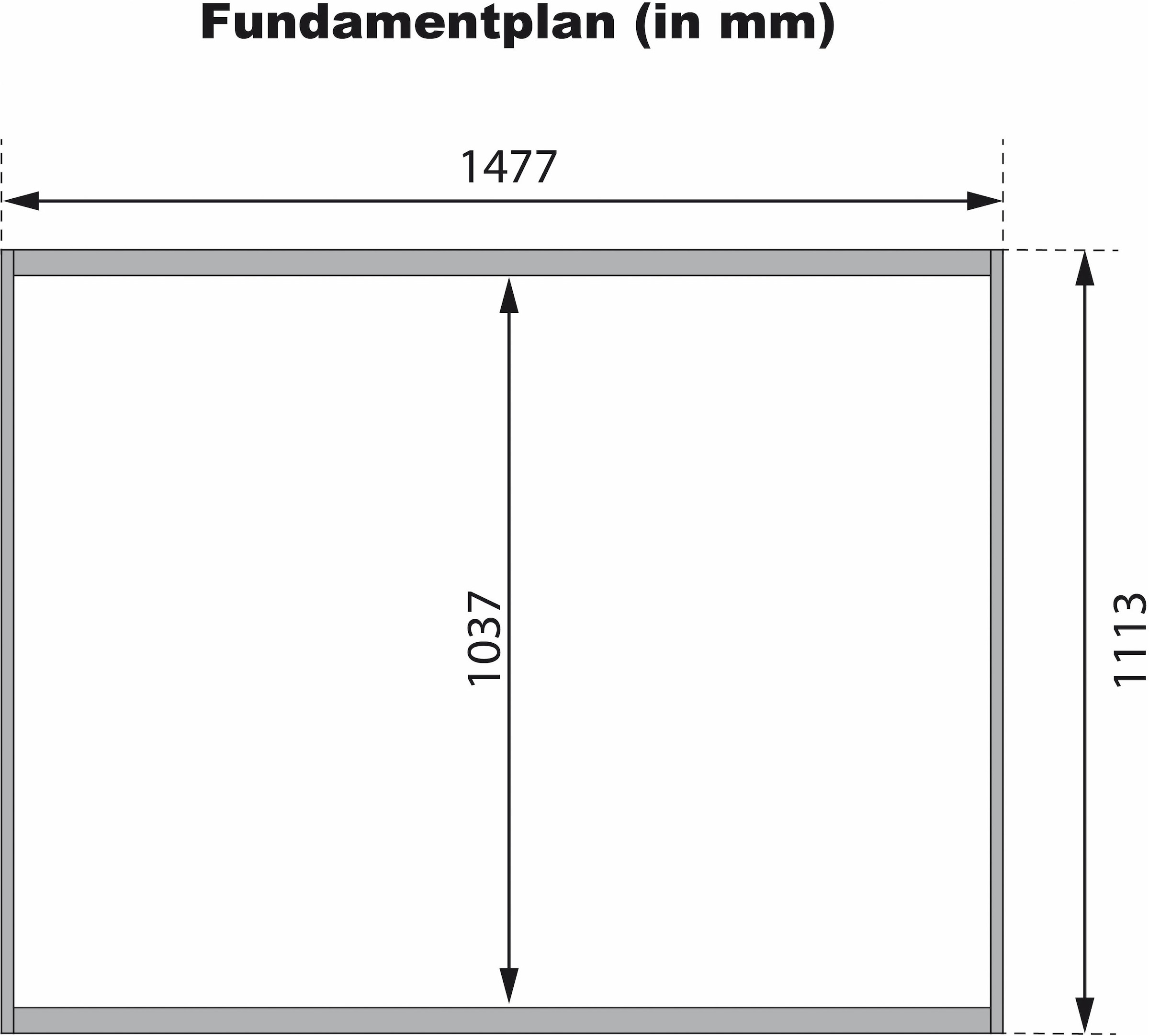 Karibu Fasssauna »Quadro 0« verschiedene Varianten
