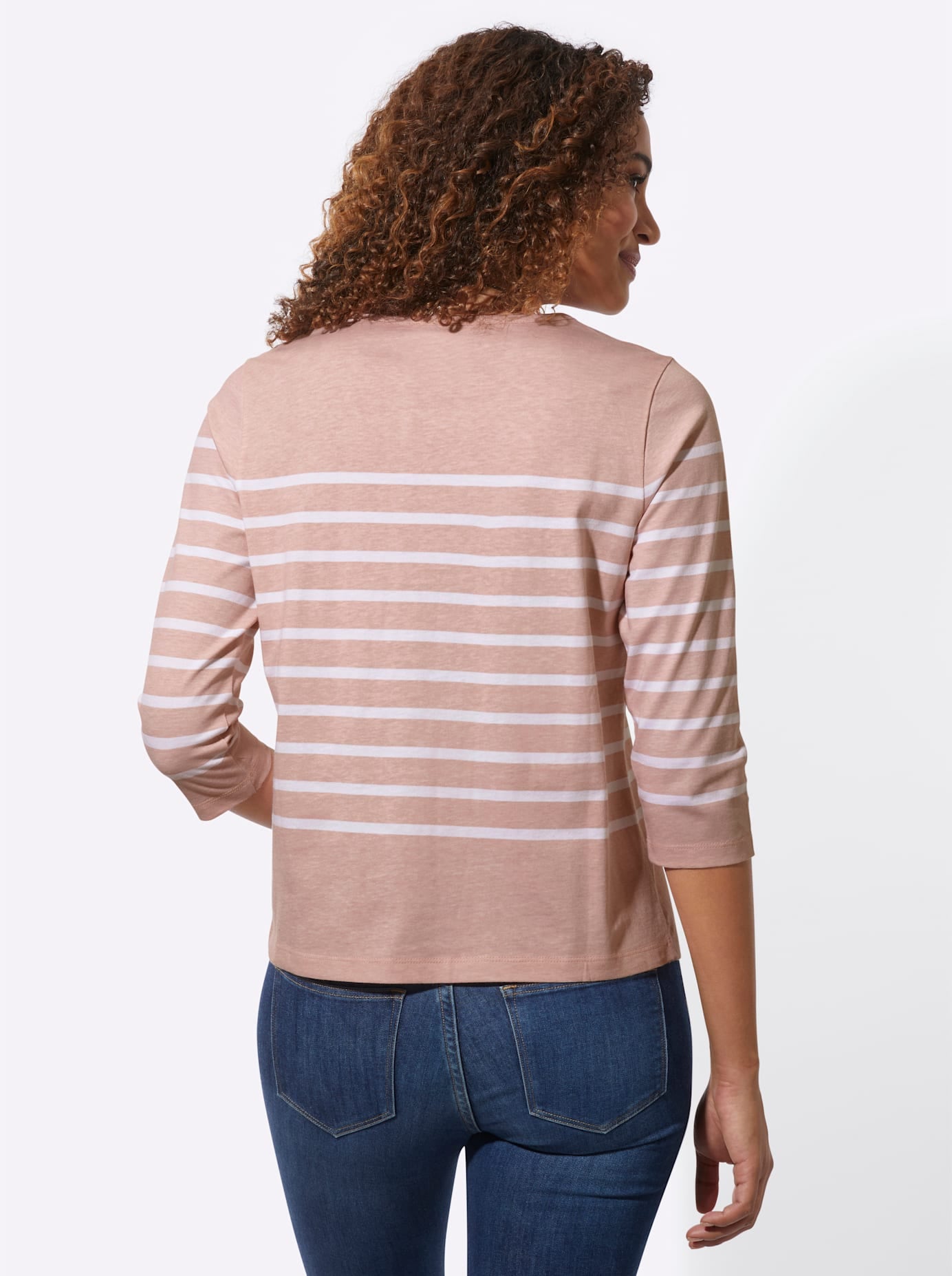 Casual Looks 3/4-Arm-Shirt »Ringelshirt«, (1 tlg.)