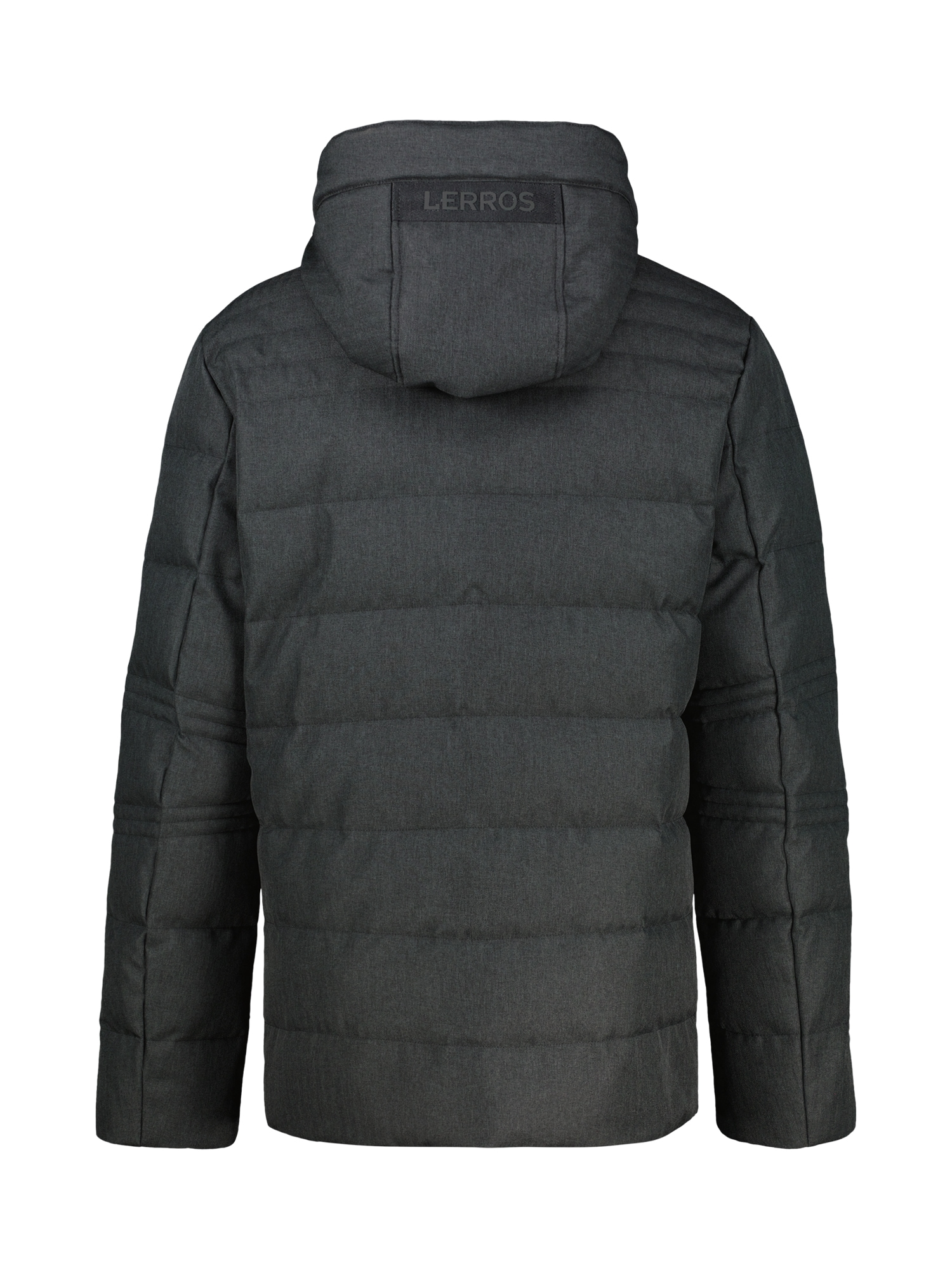 LERROS Steppjacke »LERROS Herren Fieldjacket in Woll-Optik«, mit Kapuze, Wasser- und windabweisend, atmungsaktiv
