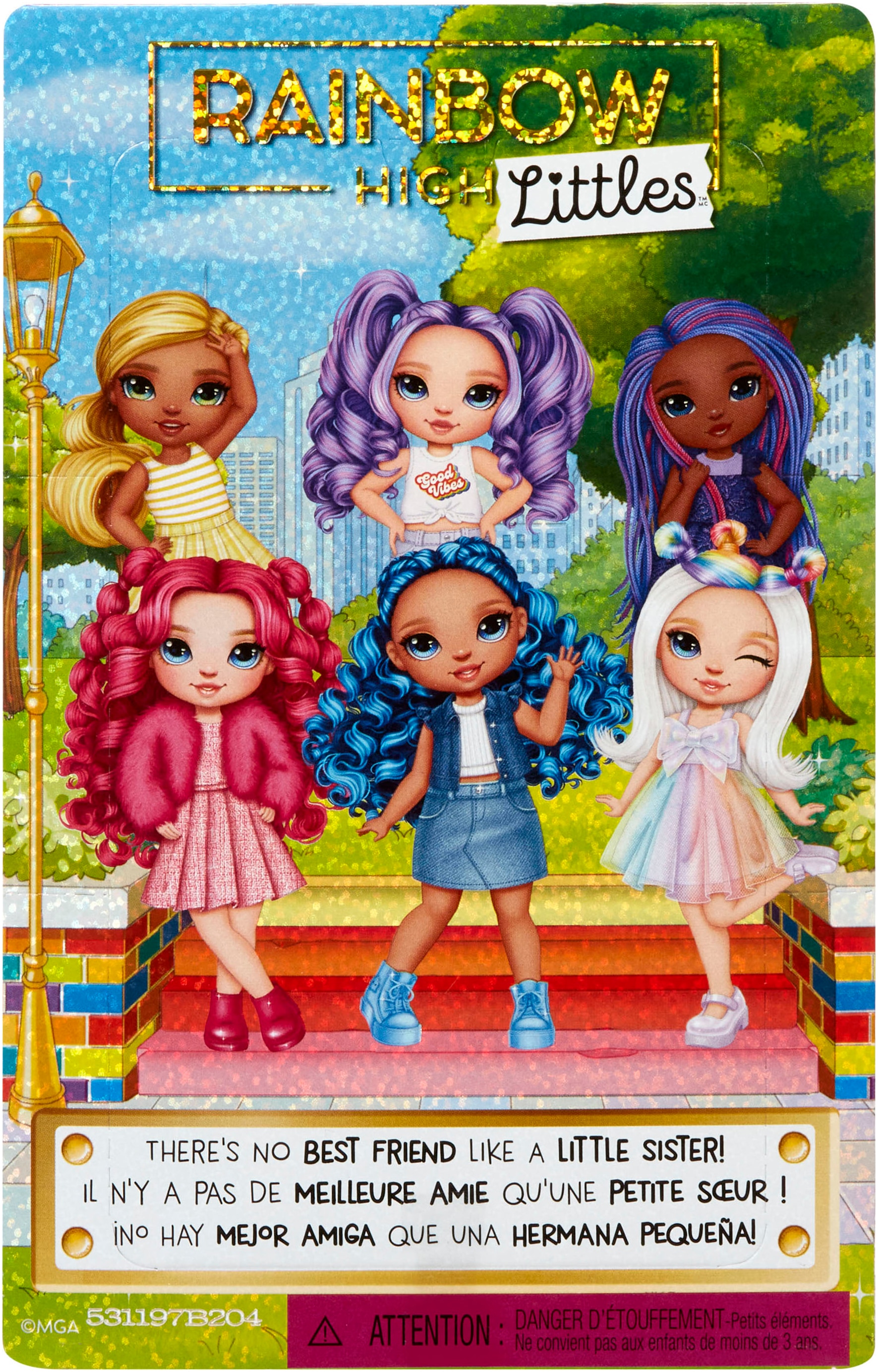 RAINBOW HIGH Anziehpuppe »Rainbow High Littles Dolls - Sapphire (Blue)«