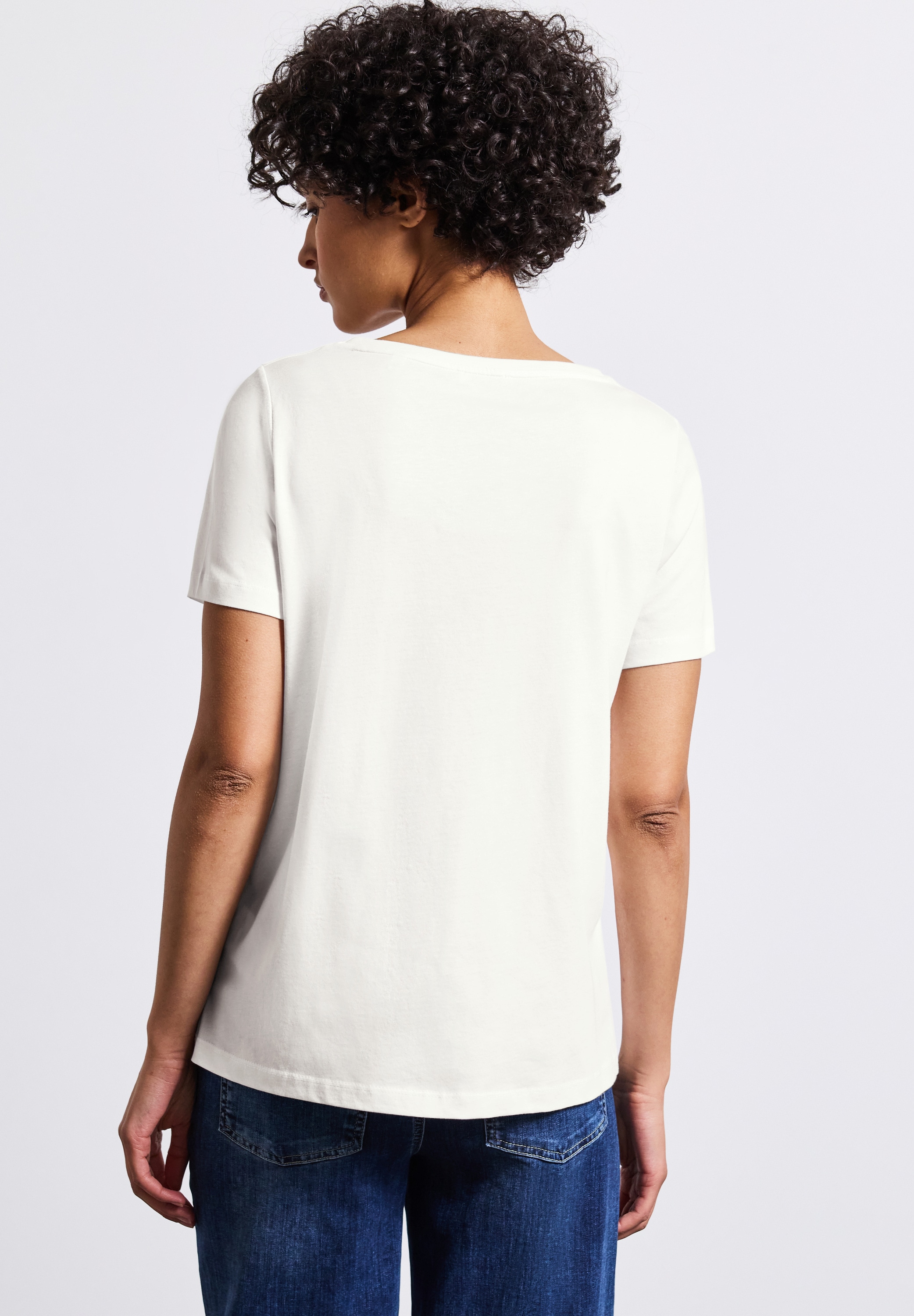 STREET ONE T-Shirt, mit Wording Artwork