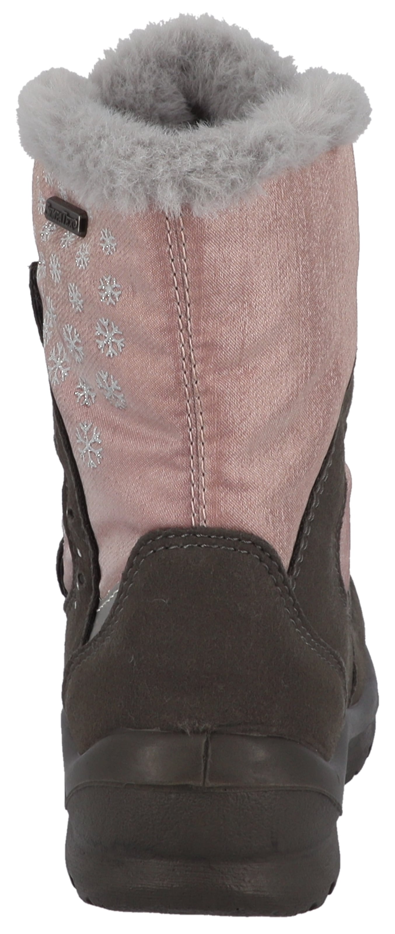 Lurchi Winterboots »Kimiko SYMPATEX, Blinkschuh«  Boots mit Schneeflocken Print, Größenschablone zum Download