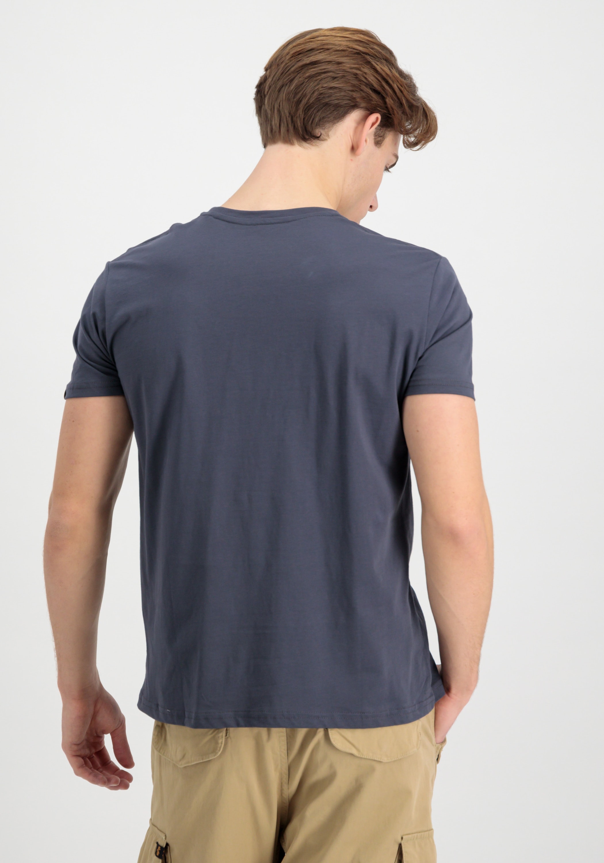 Alpha Industries T-Shirt »Basic T-Shirt Refl. Print«