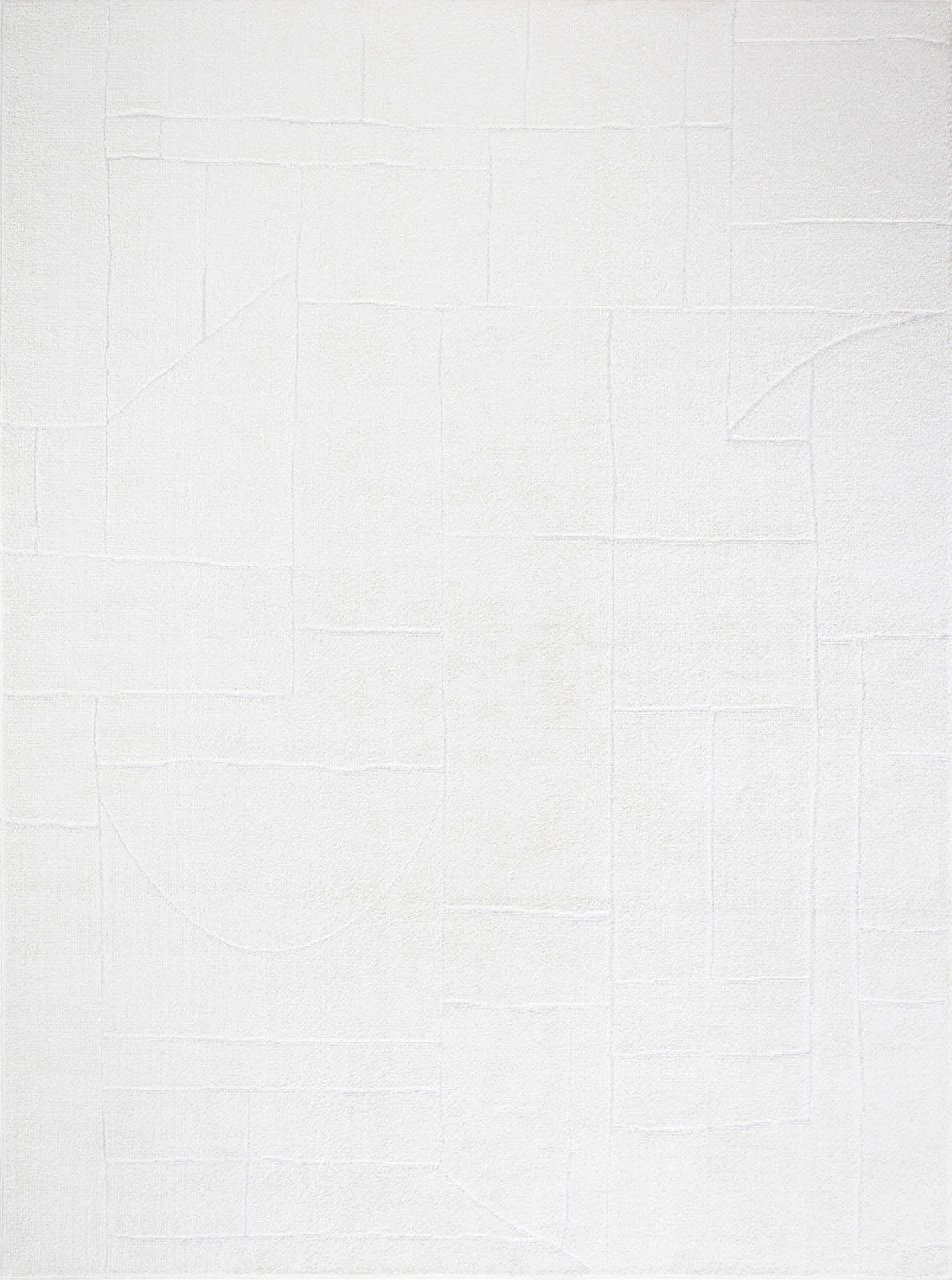 Livabliss Teppich »CAGLIARI« rechteckig 14 mm Höhe Skandi Design, Modern Boho Kurzflor Wohnzimmerteppich, Schlafzimmer