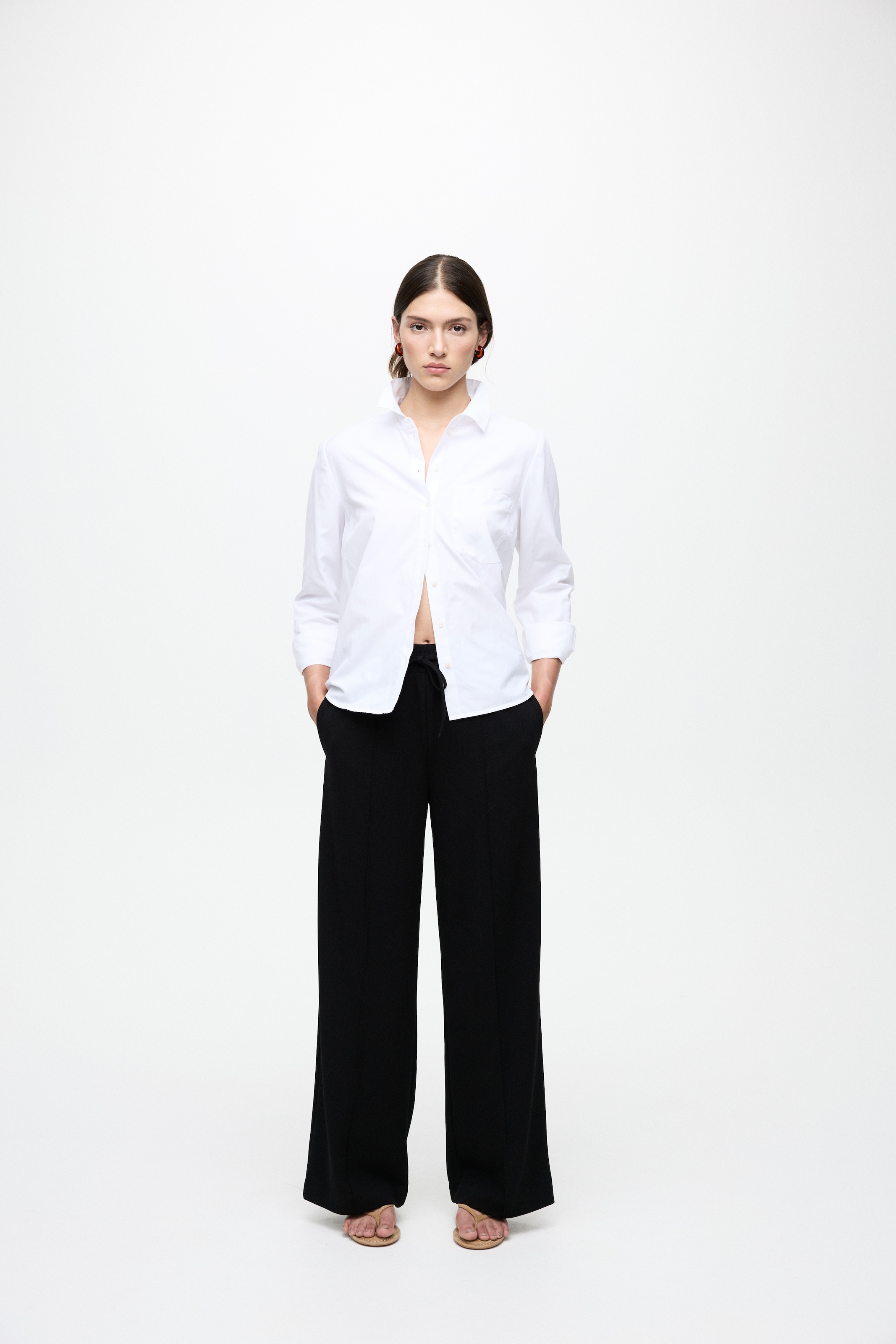 Vila Schlupfhose »VICLUA HW WIDE PANTS-NOOS«  Sommerhose